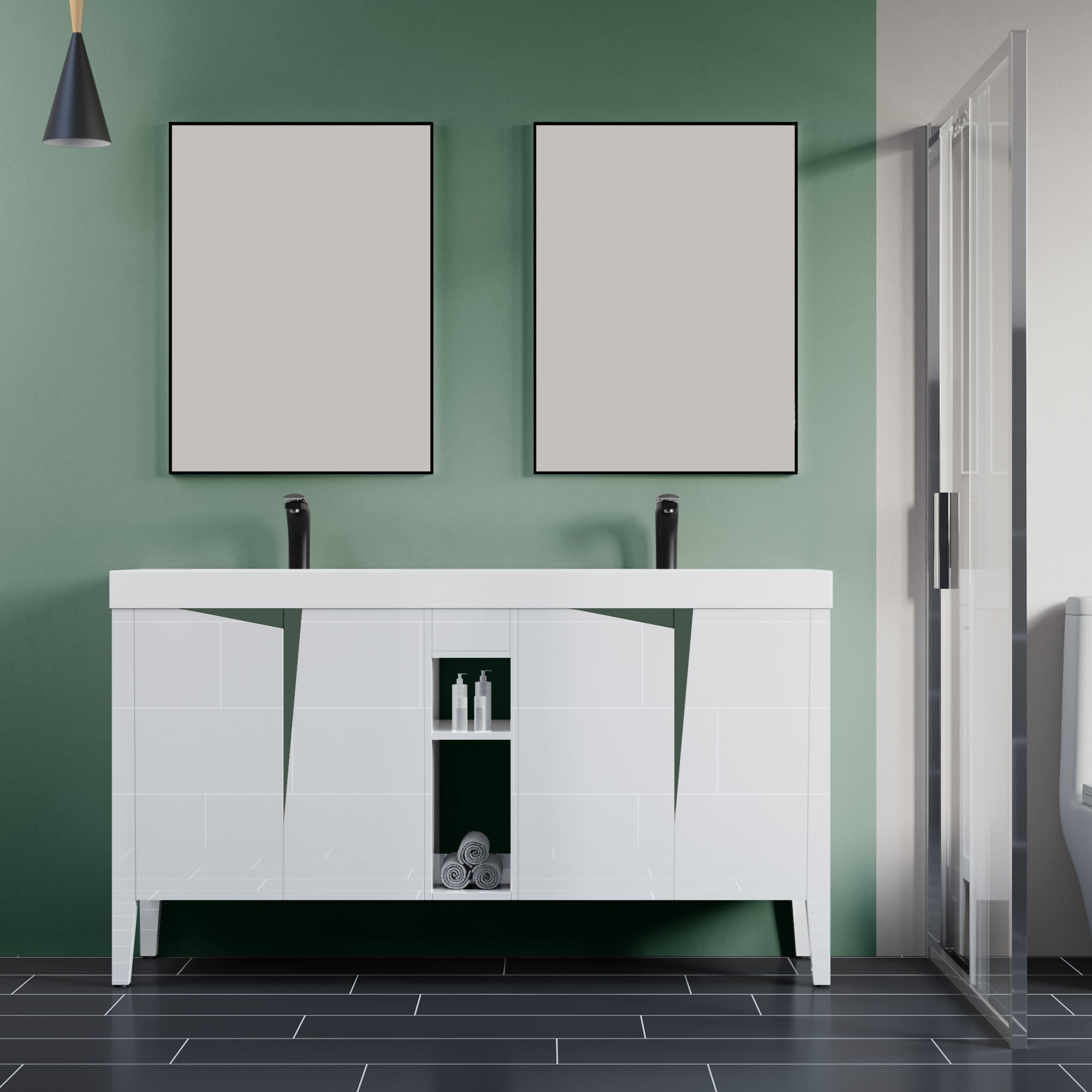 027 Series- 60 Inch Cabinet