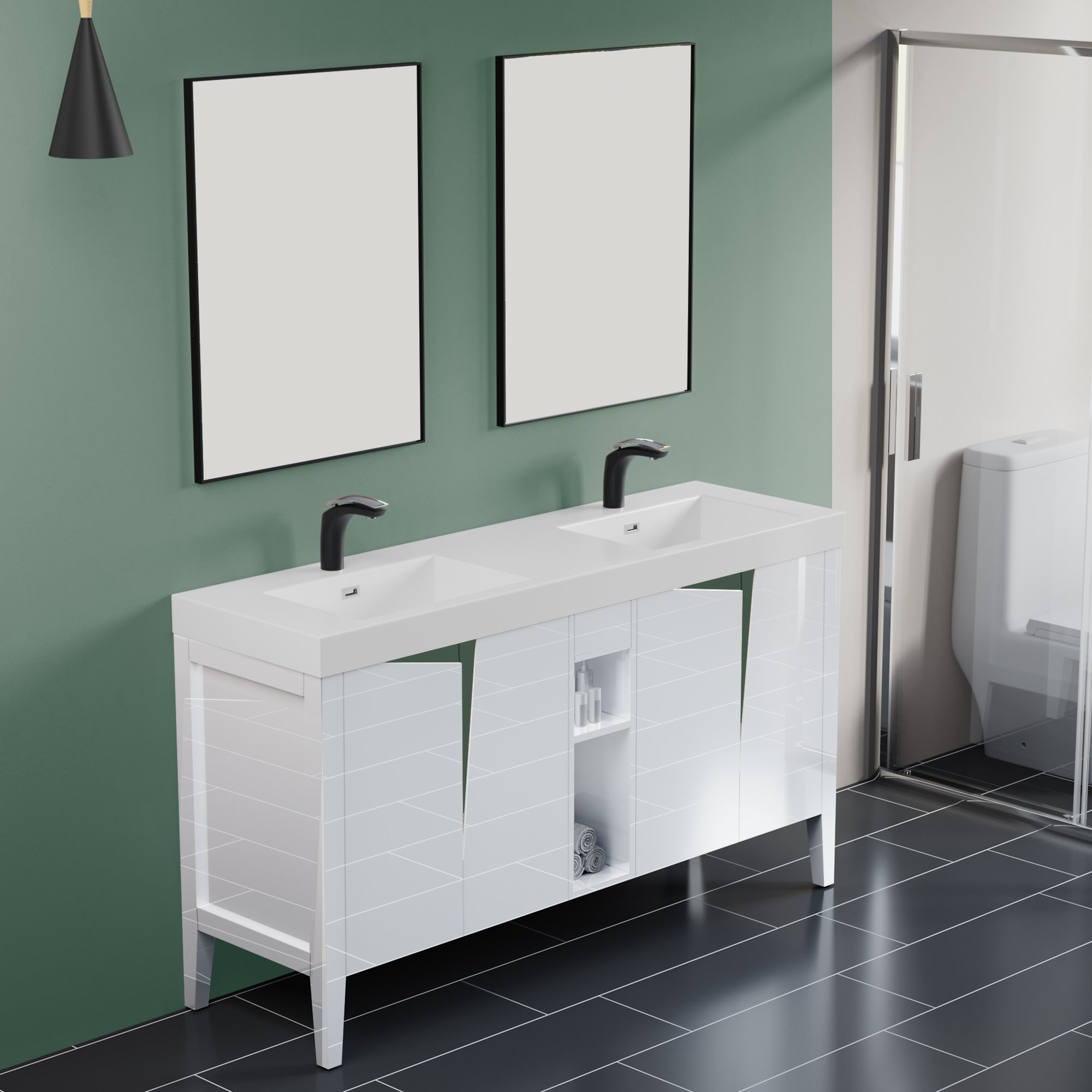 027 Series- 60 Inch Cabinet