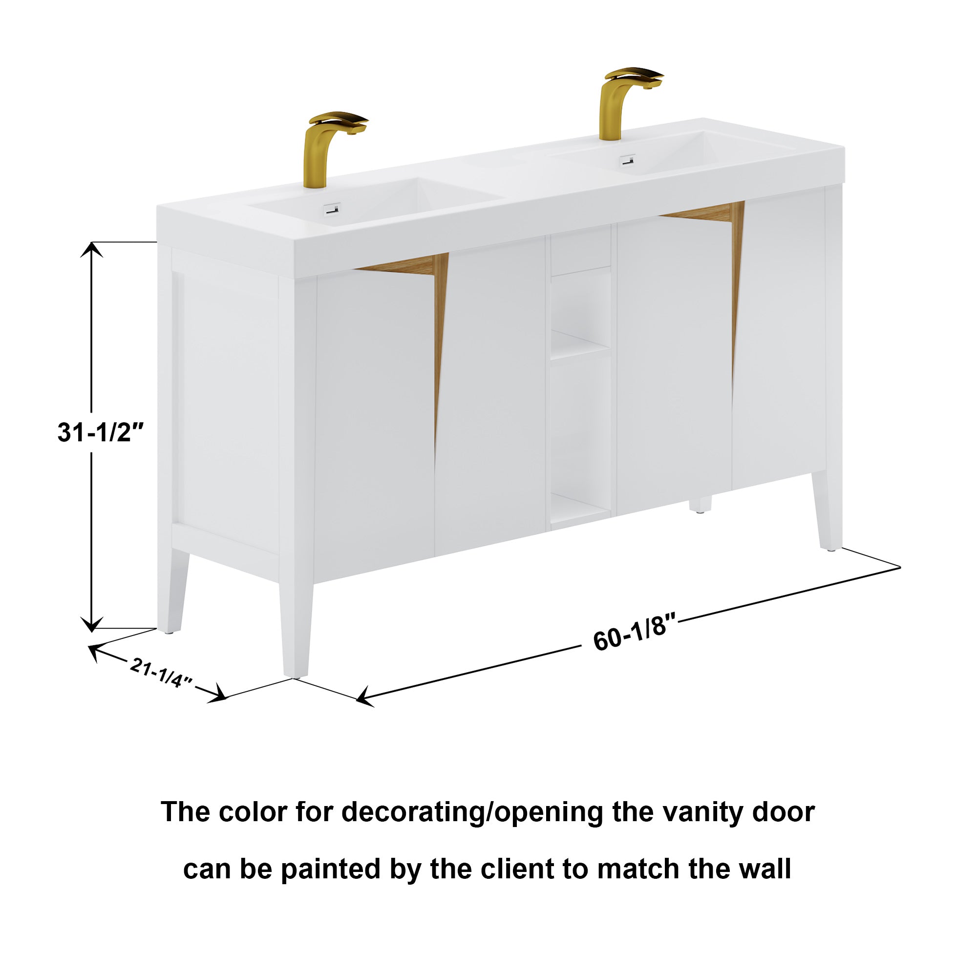 027 Series- 60 Inch Cabinet