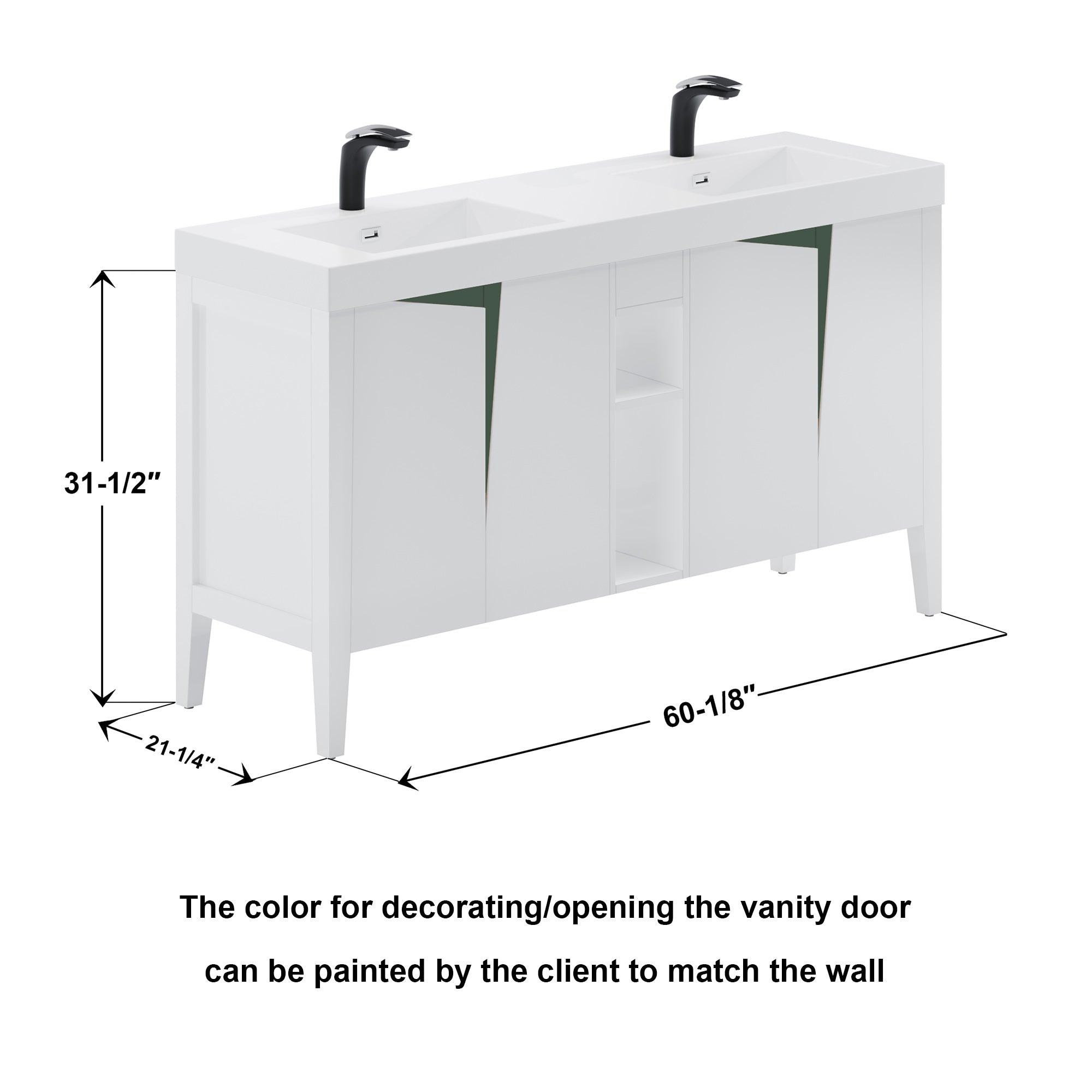 027 Series- 60 Inch Cabinet