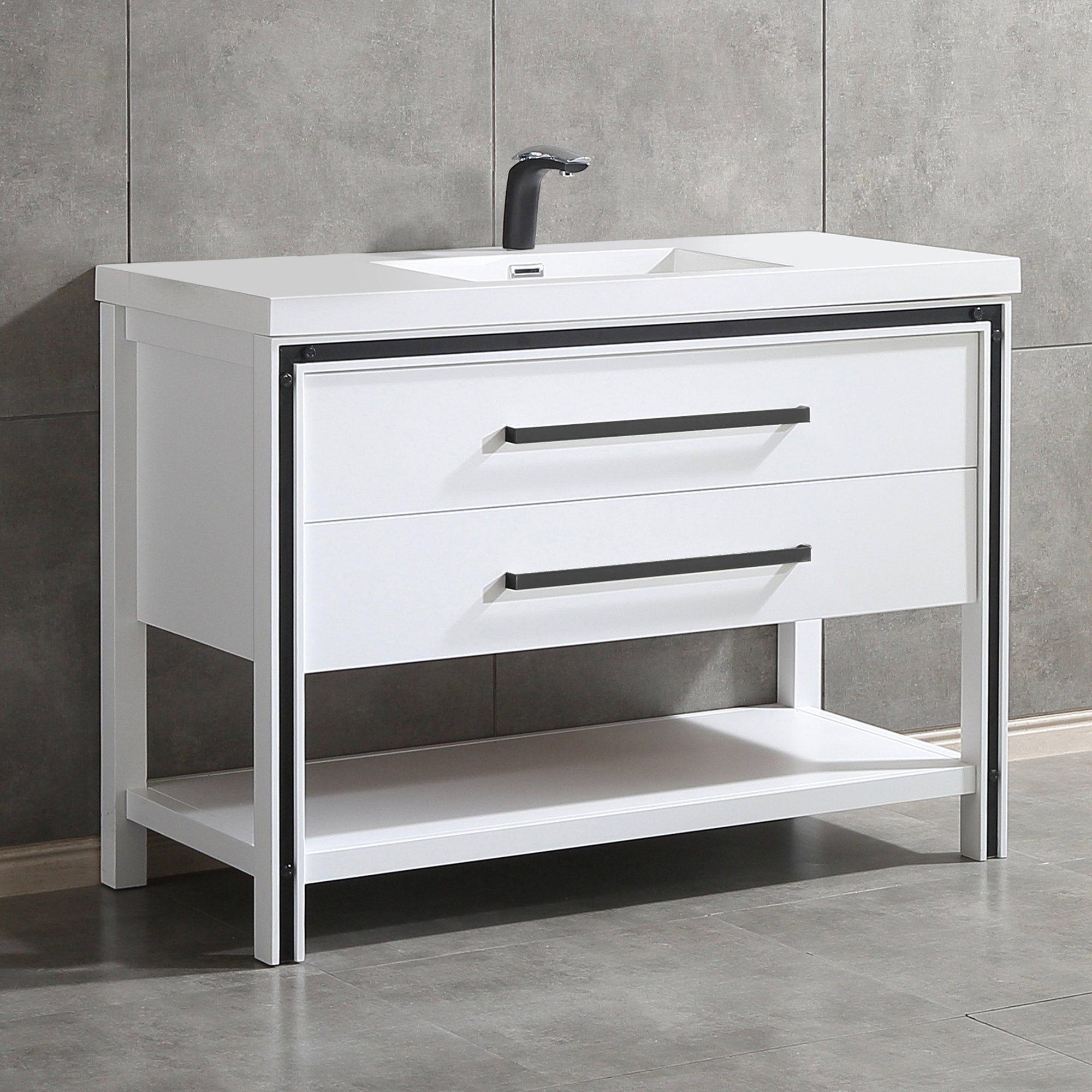 028 Series - 48 Inch Vanity -Single Sink