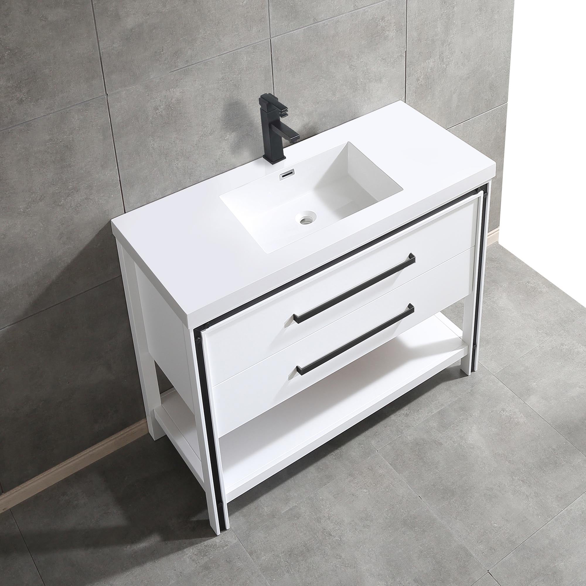 028 Series - 48 Inch Vanity -Single Sink