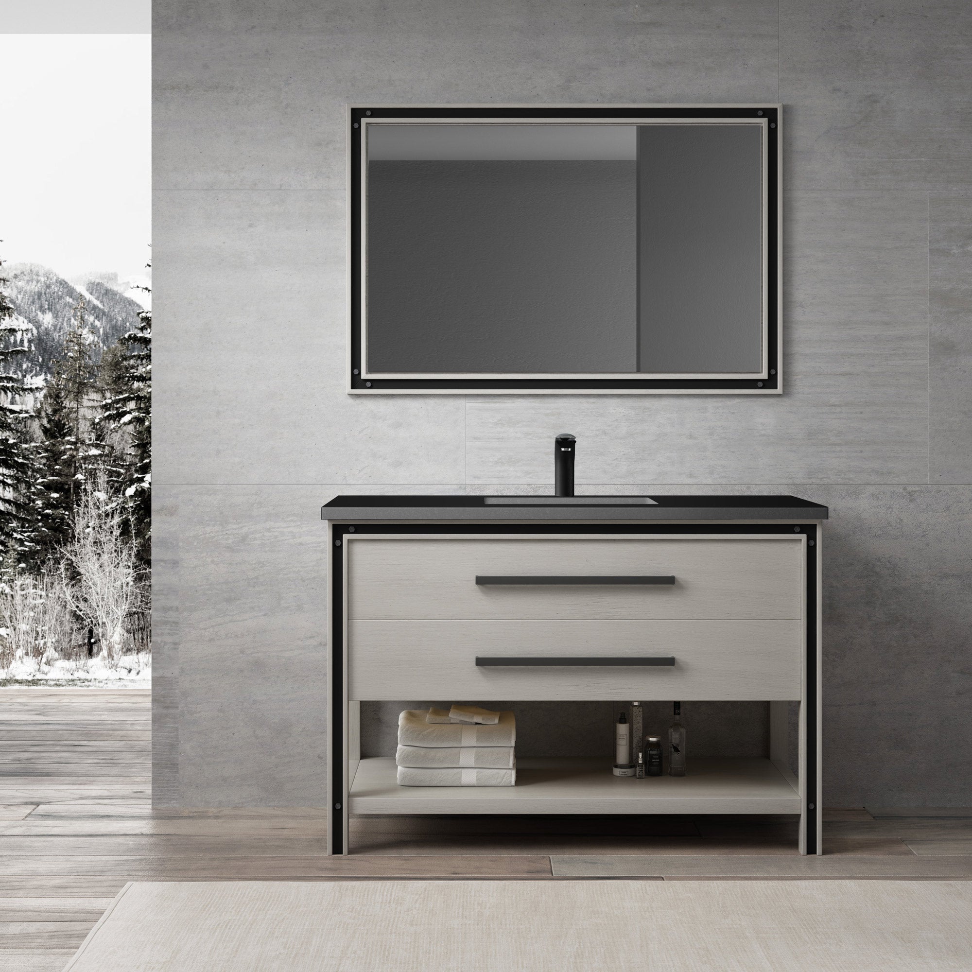 028 Series - 48 Inch Vanity -Single Sink
