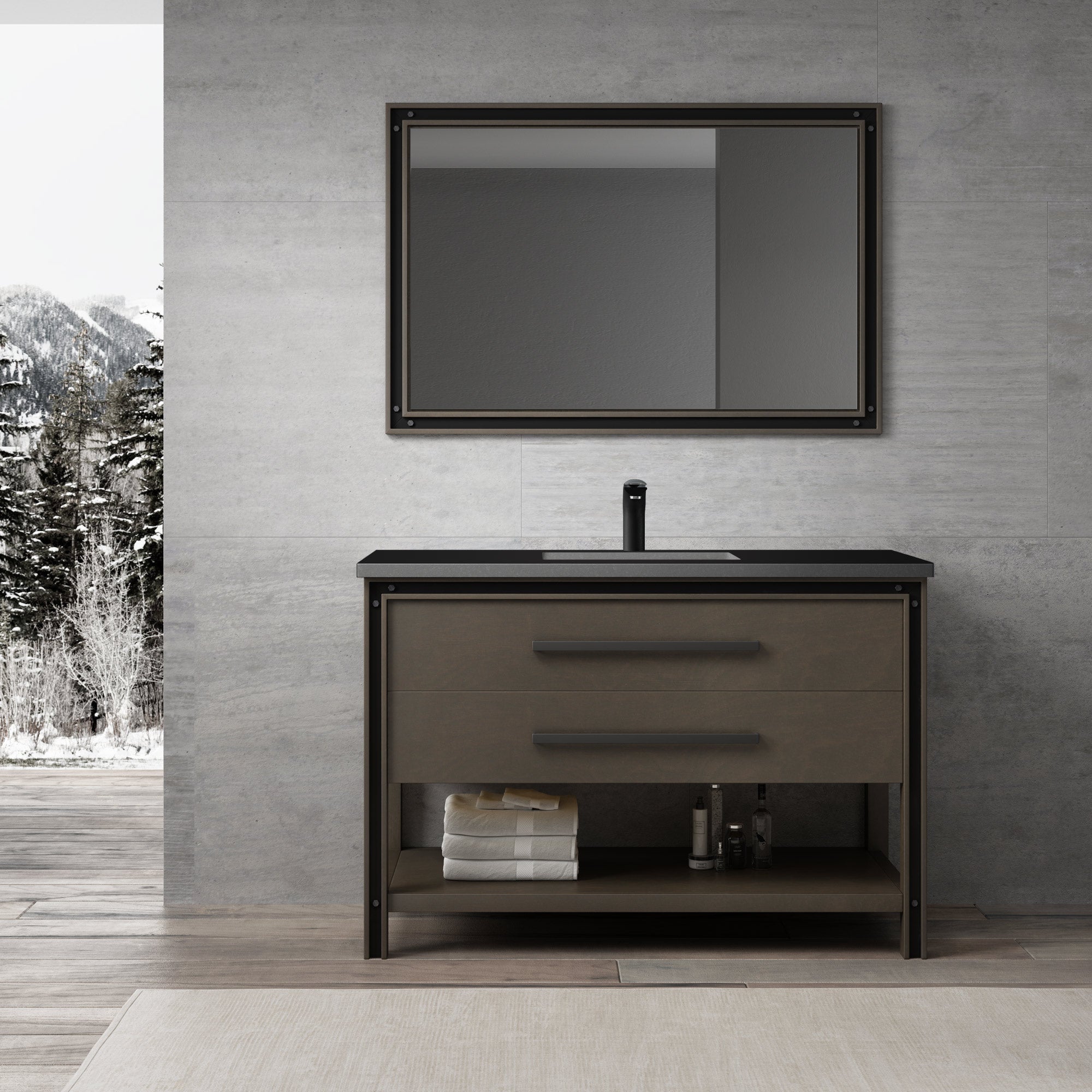 028 Series - 48 Inch Vanity -Single Sink