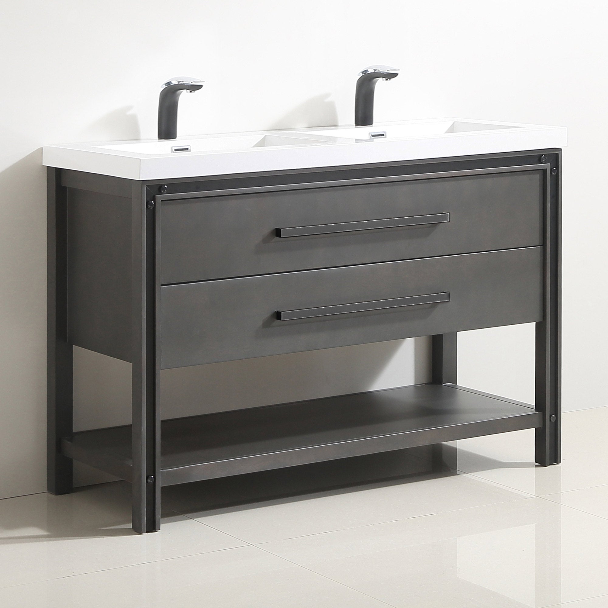 028 Series - 48 Inch Vanity -Double Sinks