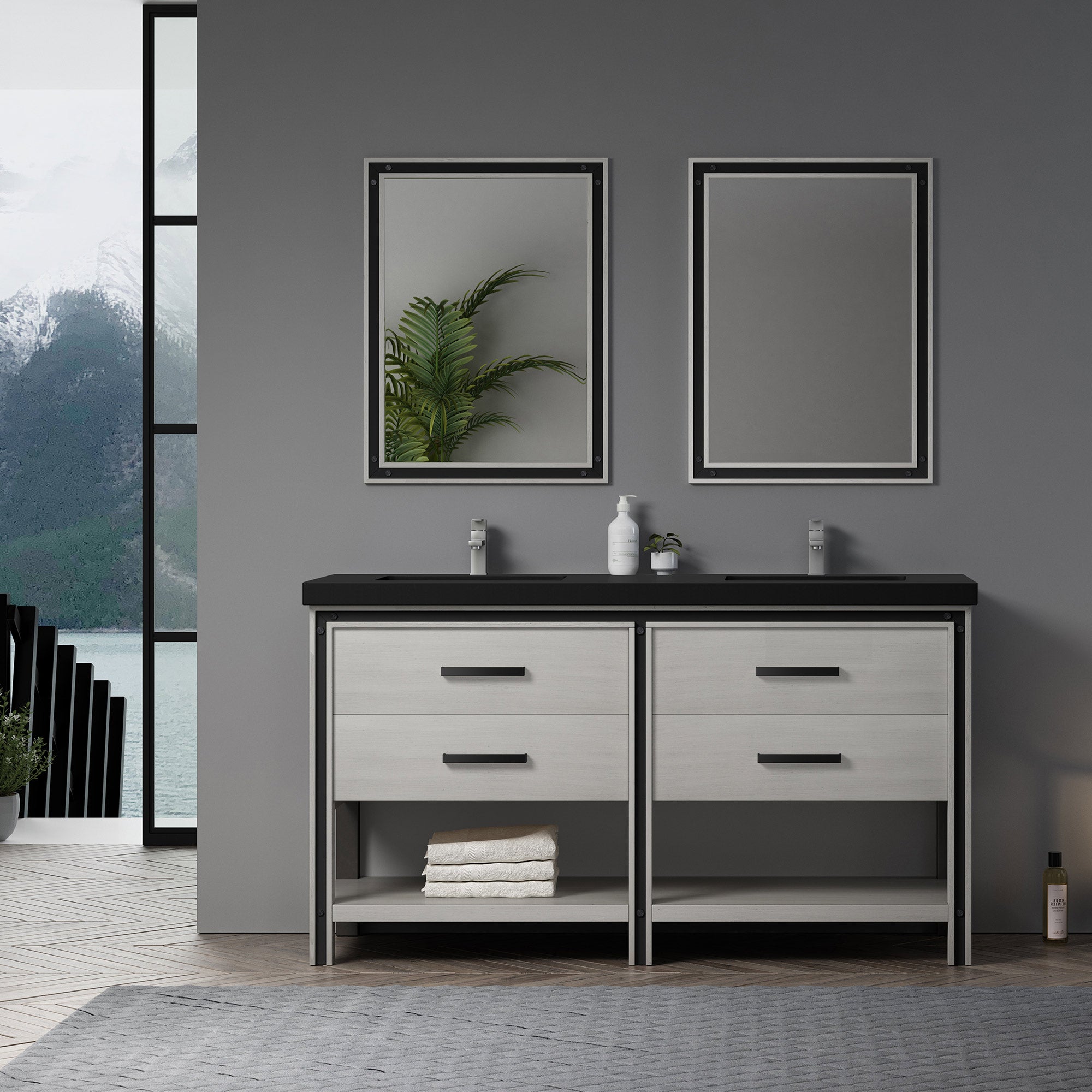 028 Series - 60 Inch Vanity