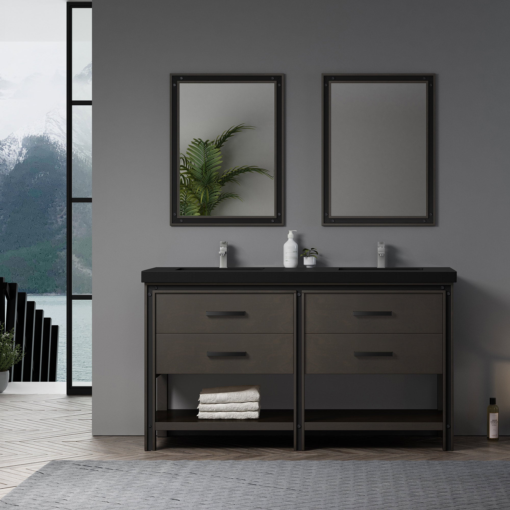 028 Series - 60 Inch Vanity