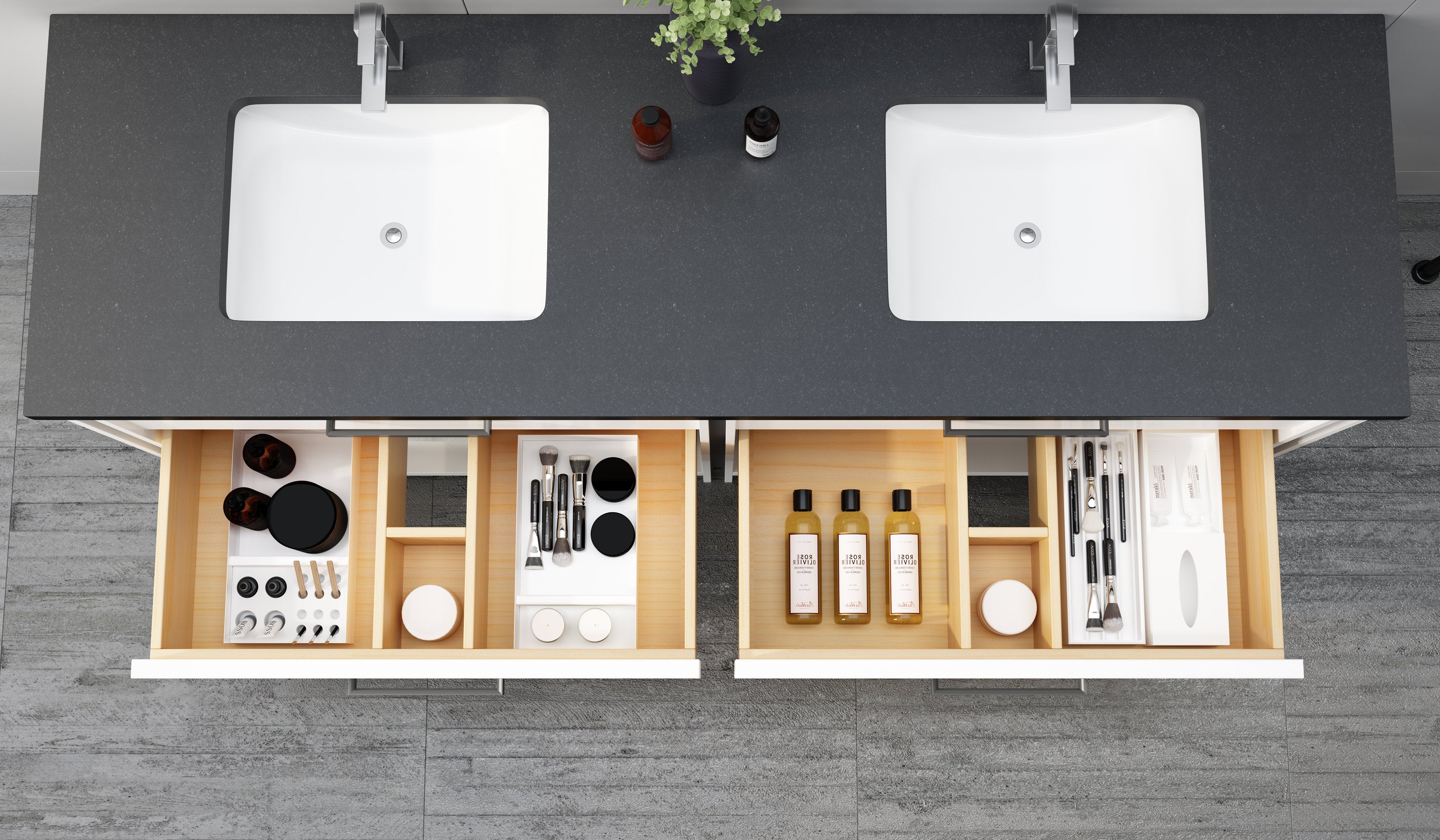 028 Series - 72 Inch Vanity