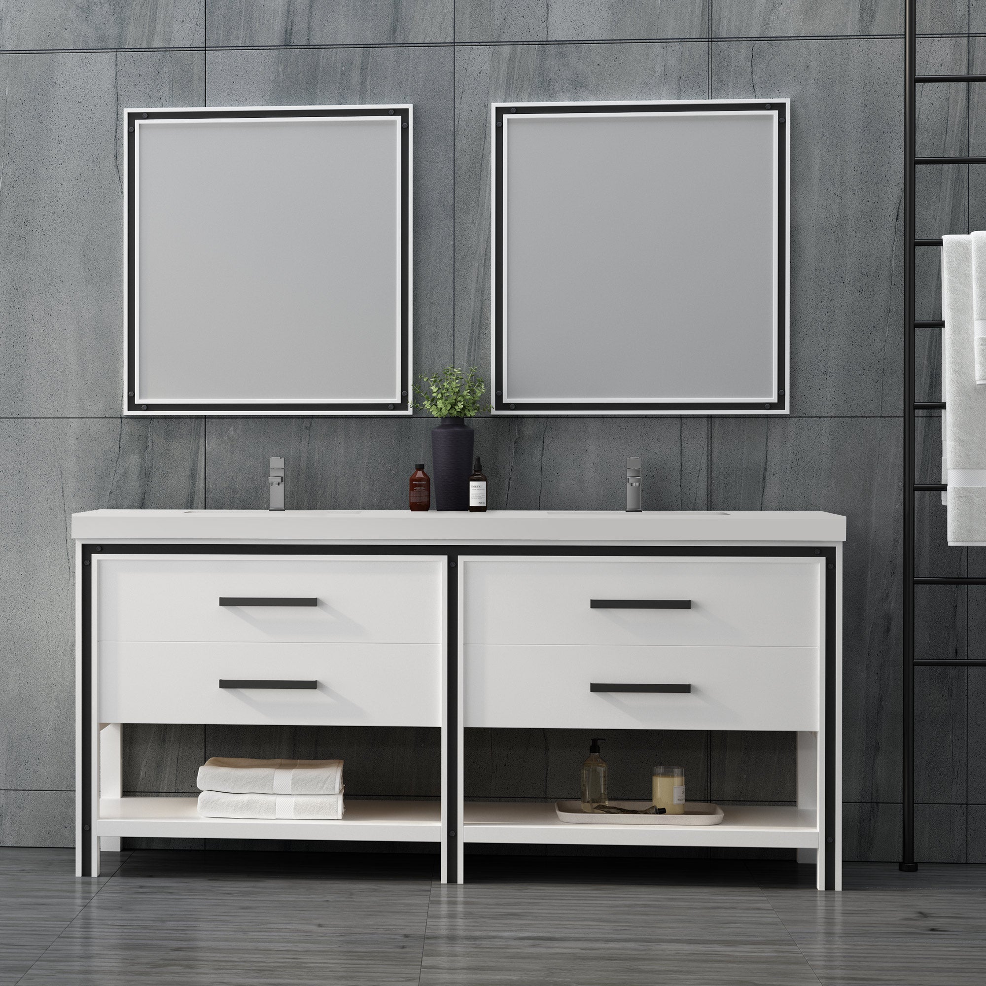 028 Series - 72 Inch Vanity
