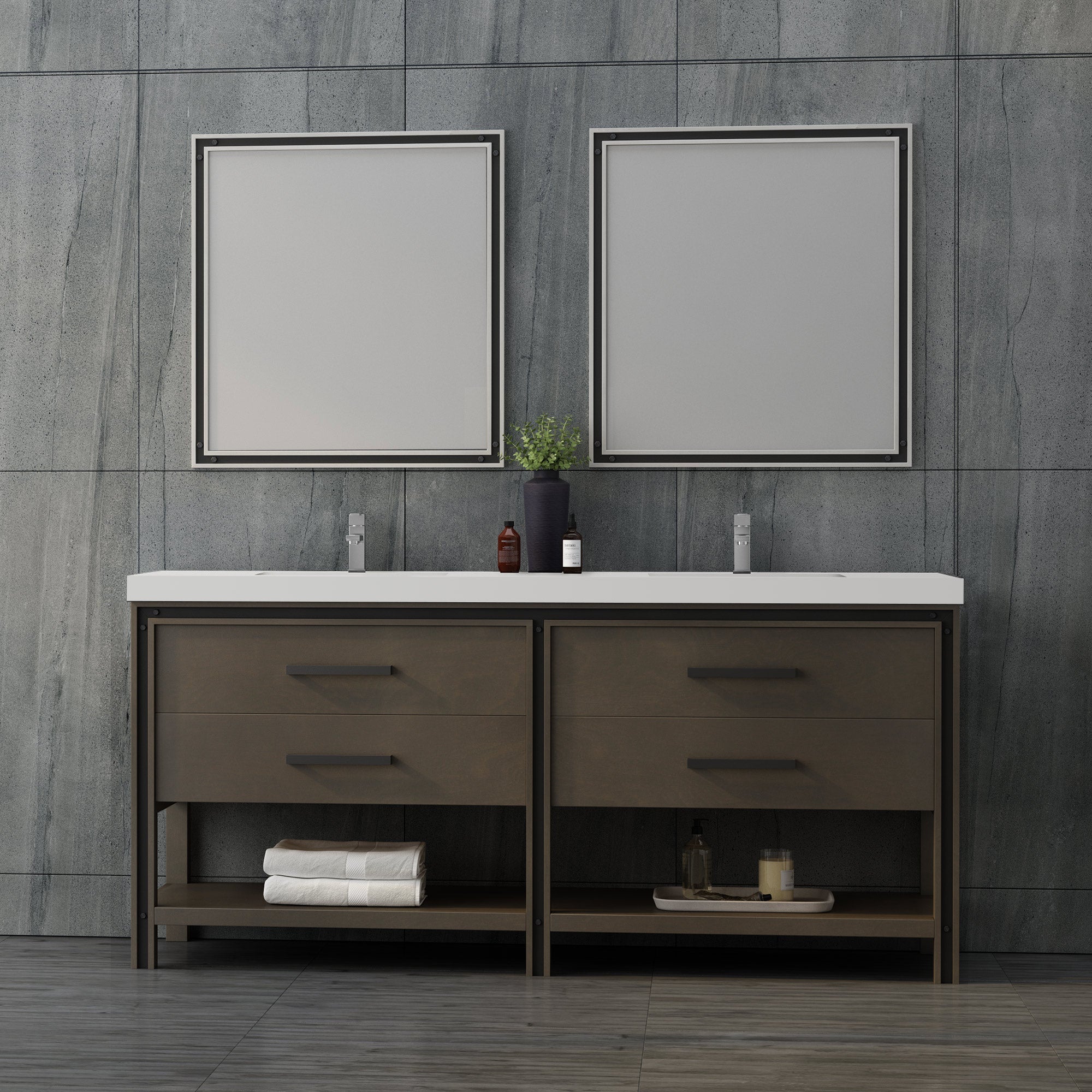 028 Series - 72 Inch Vanity