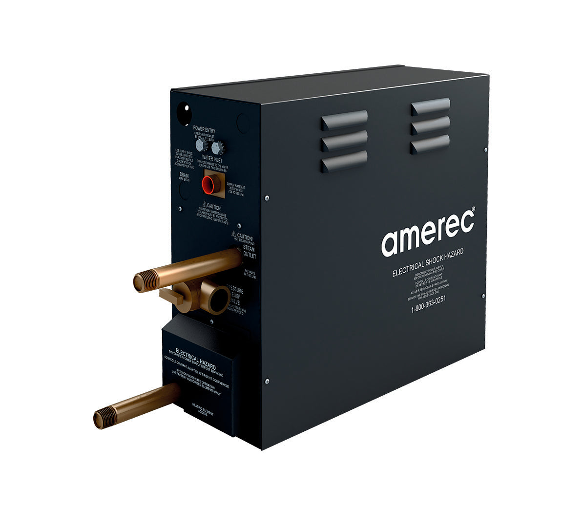 Amerec AK11 Steam Shower Generator – 11 kW (200–400 cu ft)