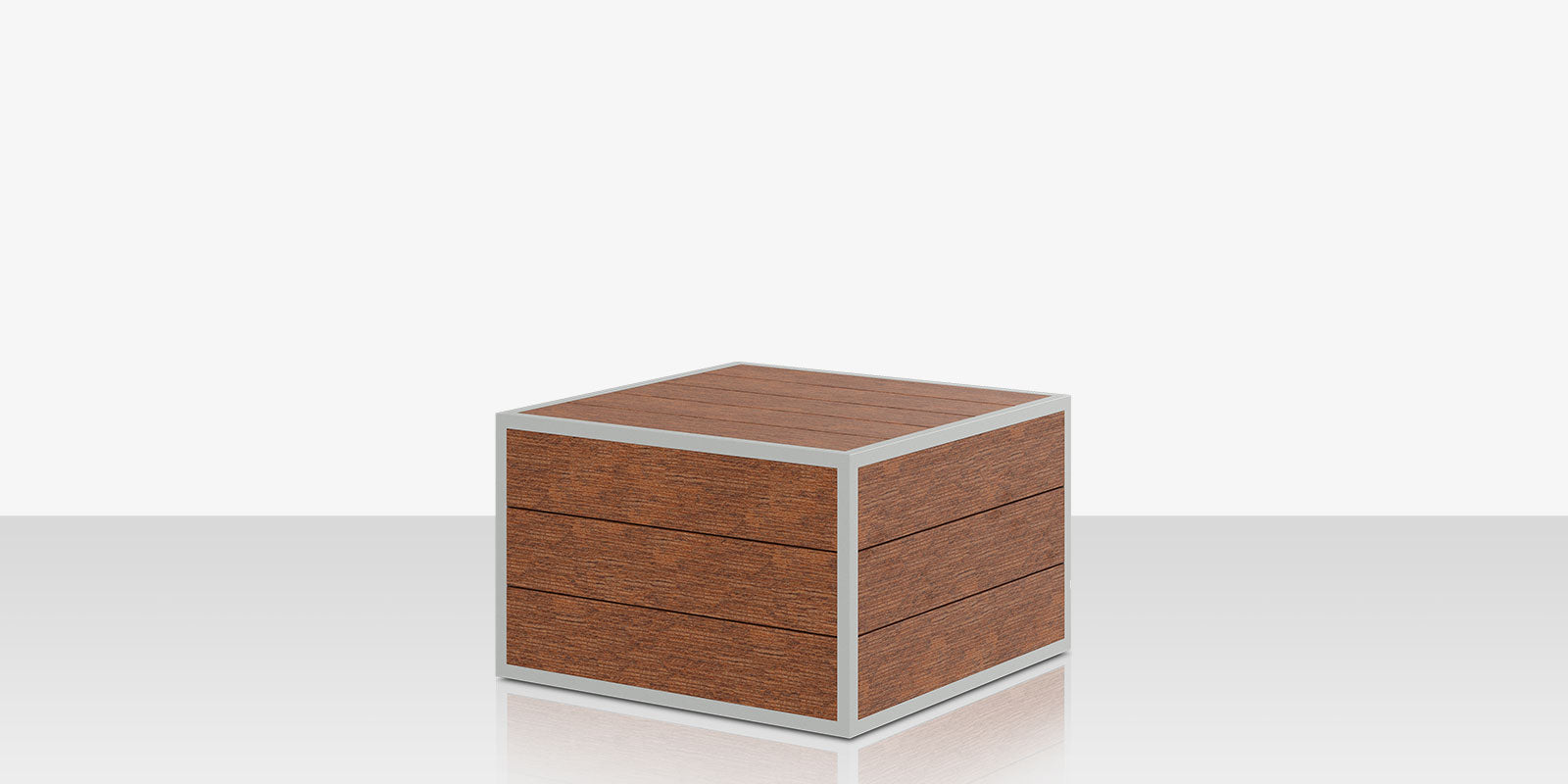 Mod Ottoman Slatted