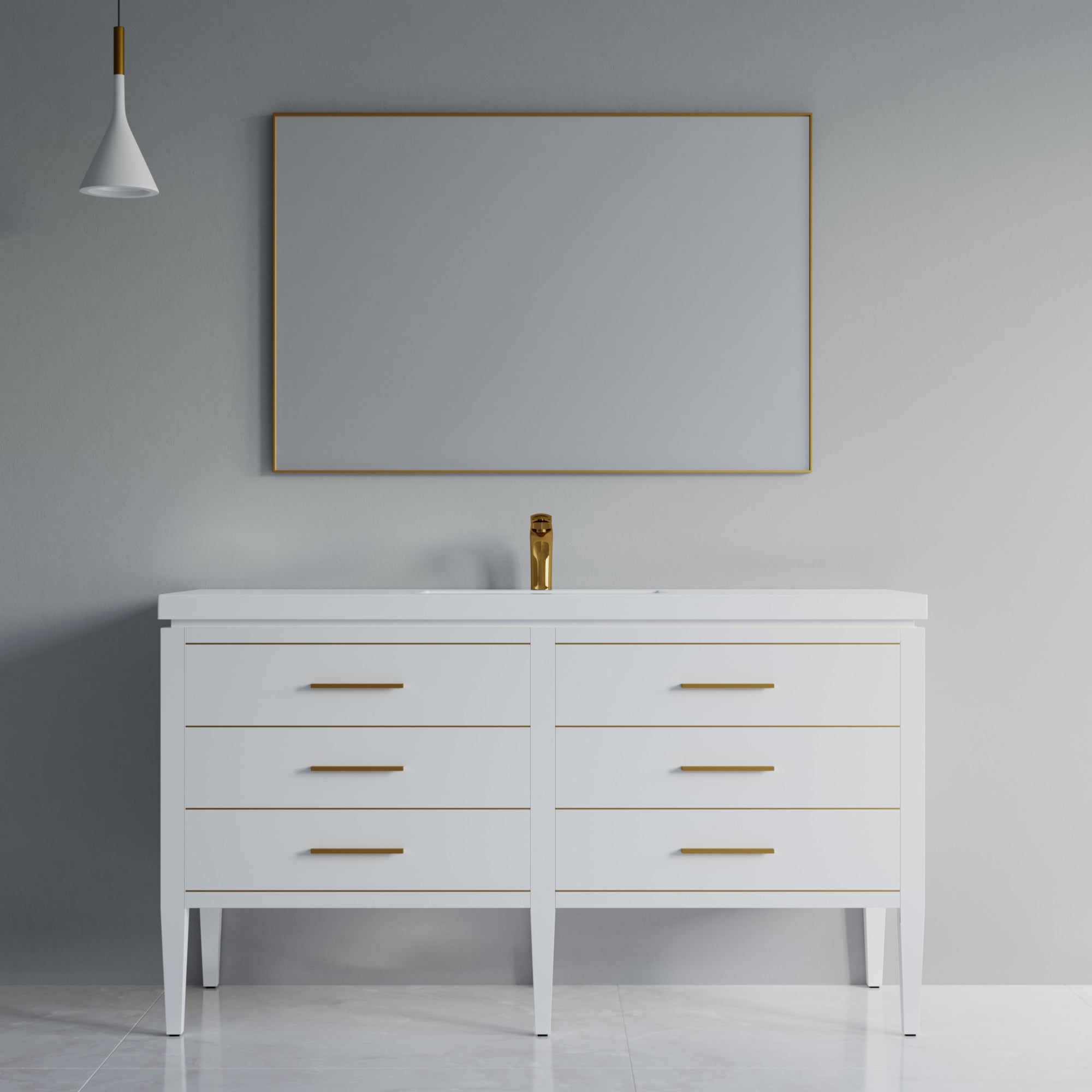 031 Series - 60 Inch Vanity