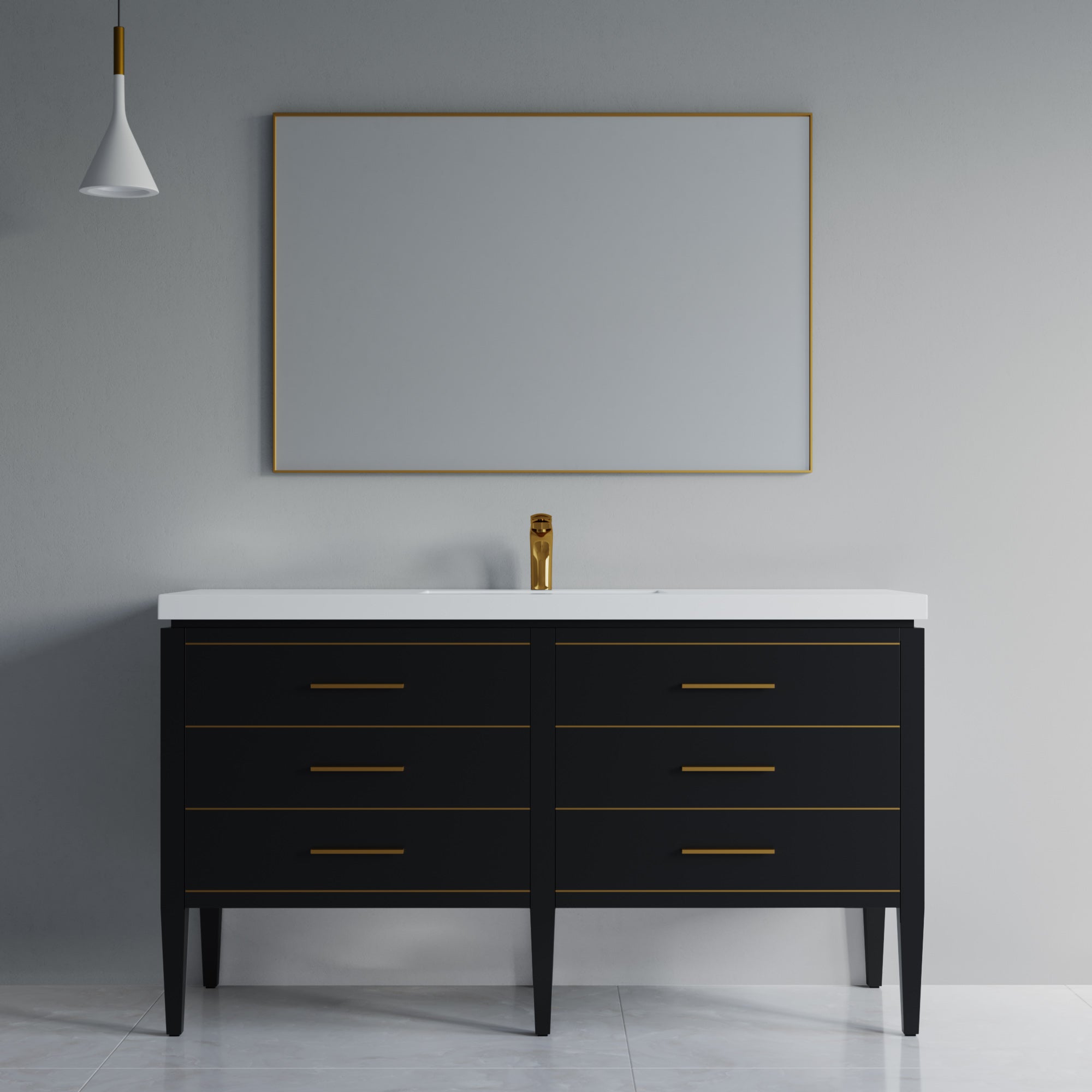 031 Series - 60 Inch Vanity