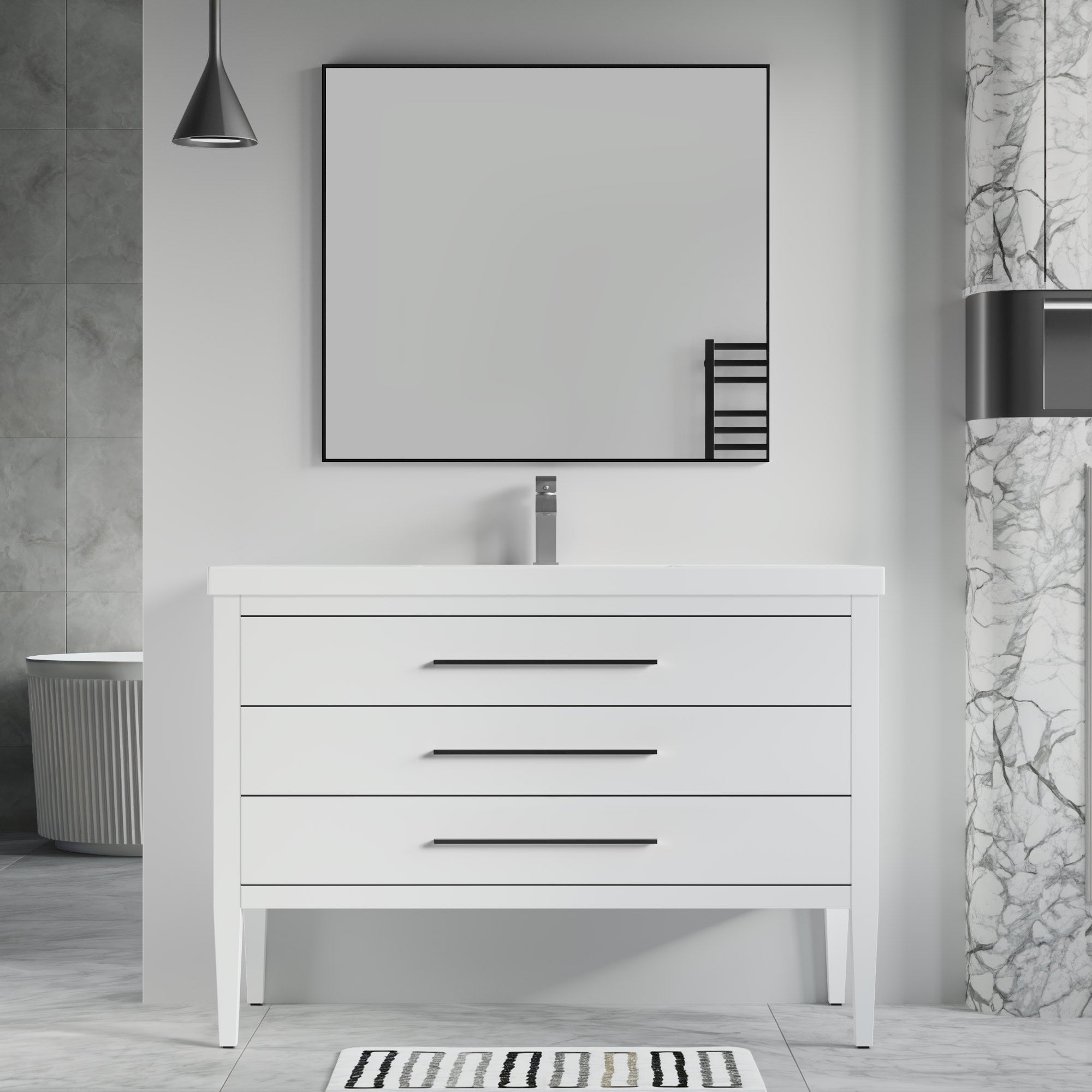 031 Series - 48 Inch Vanity For Single Sink