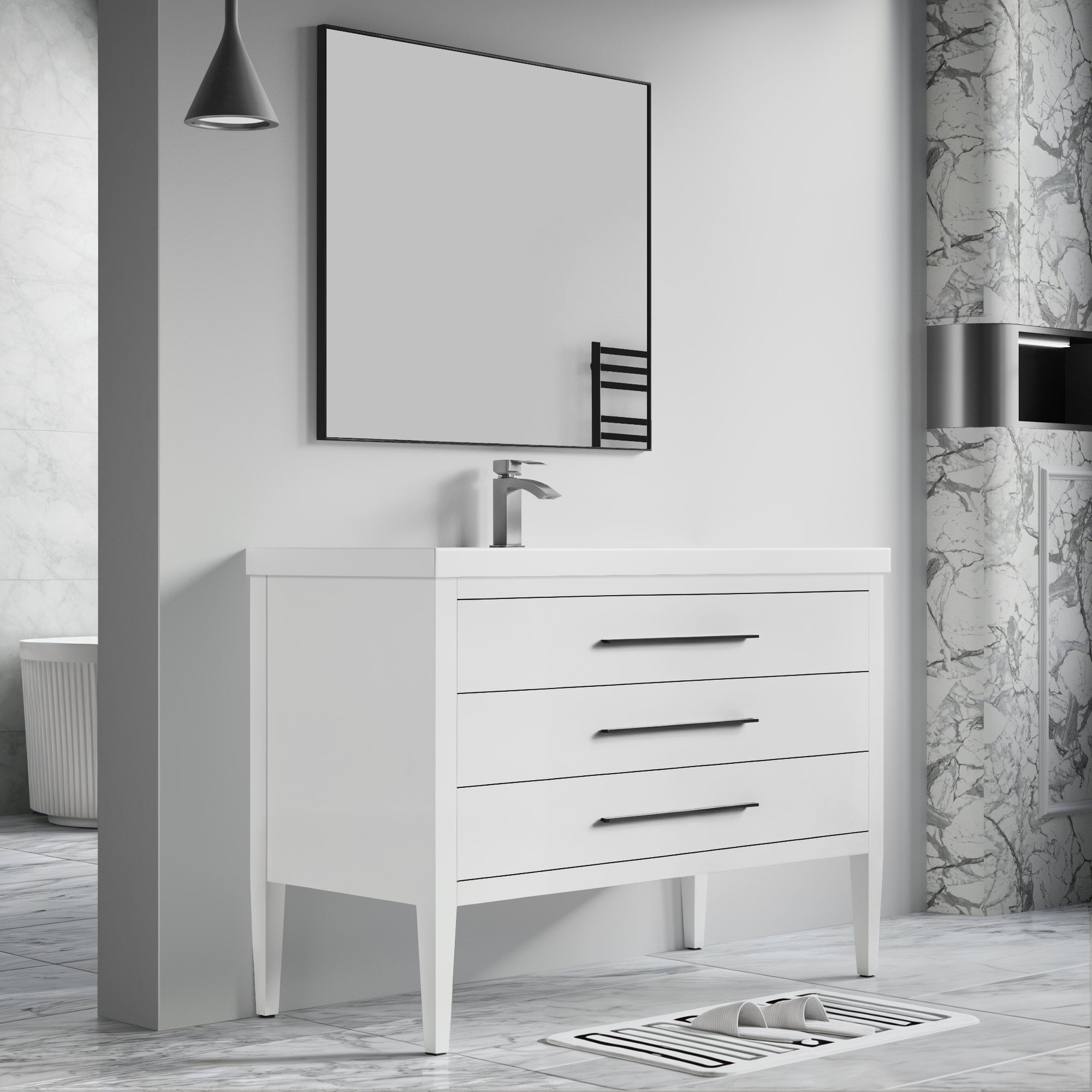 031 Series - 48 Inch Vanity For Single Sink