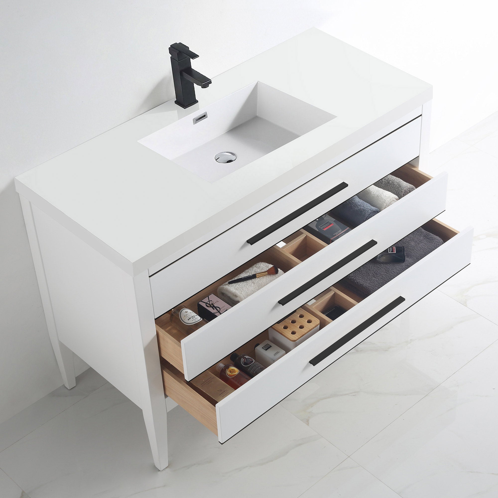031 Series - 48 Inch Vanity For Single Sink