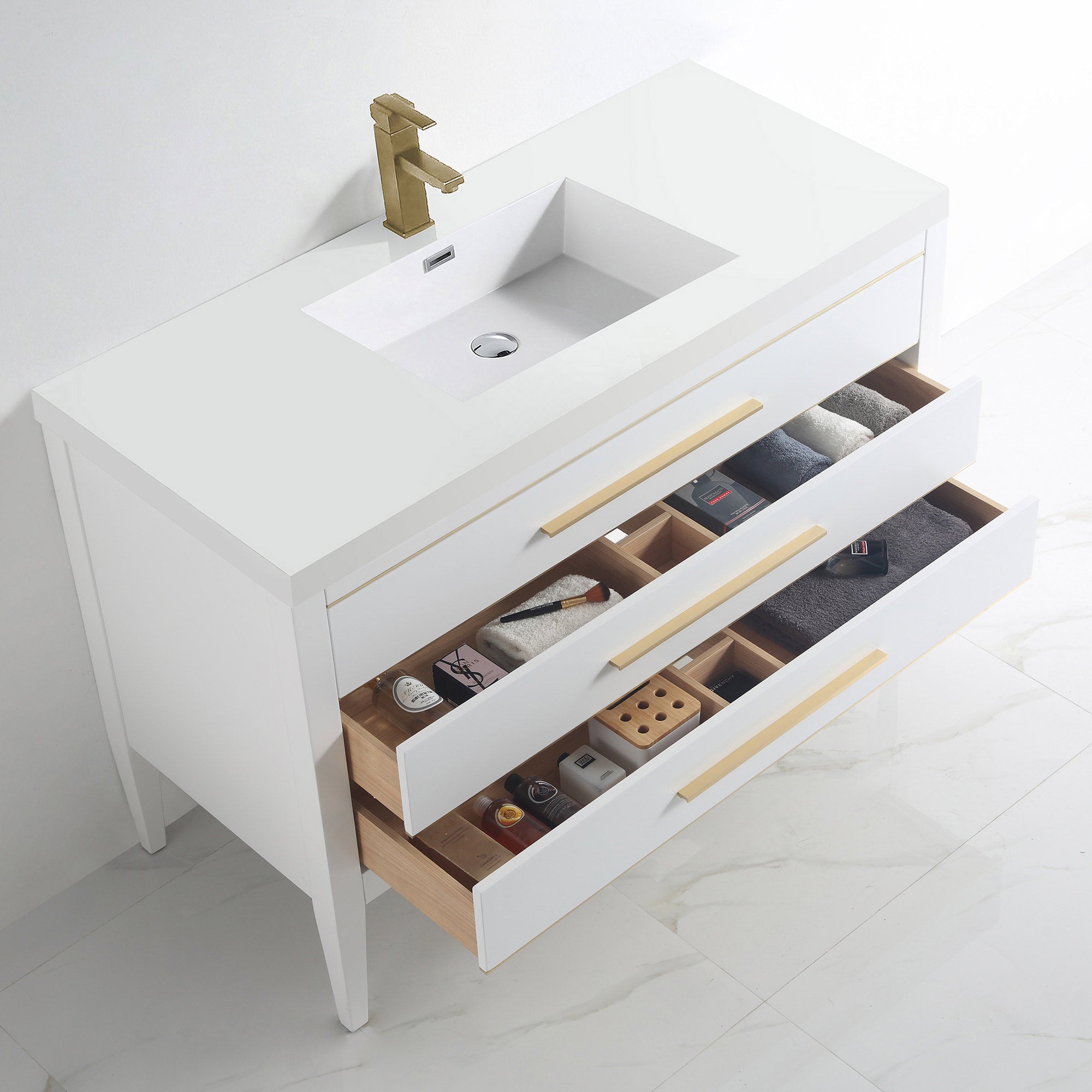 031 Series - 48 Inch Vanity For Single Sink