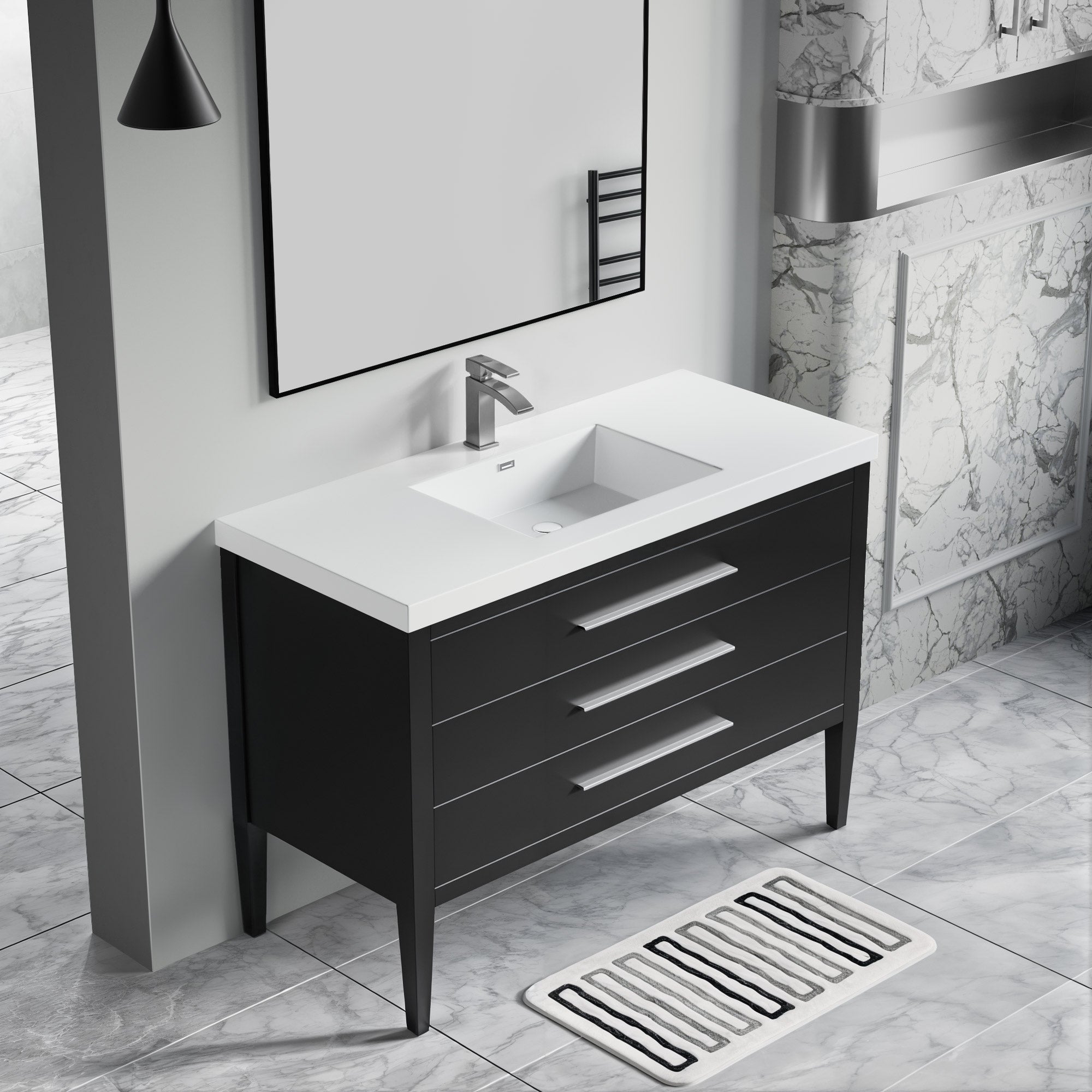 031 Series - 48 Inch Vanity For Single Sink