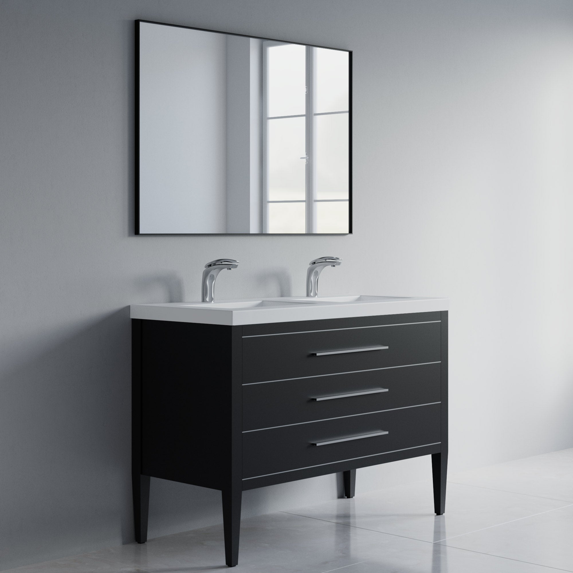 031 Series - 48 Inch Vanity For Double Sinks
