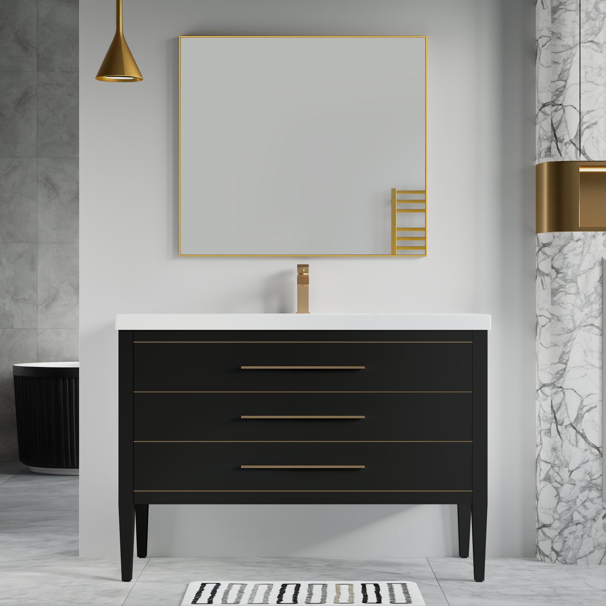031 Series - 48 Inch Vanity For Single Sink
