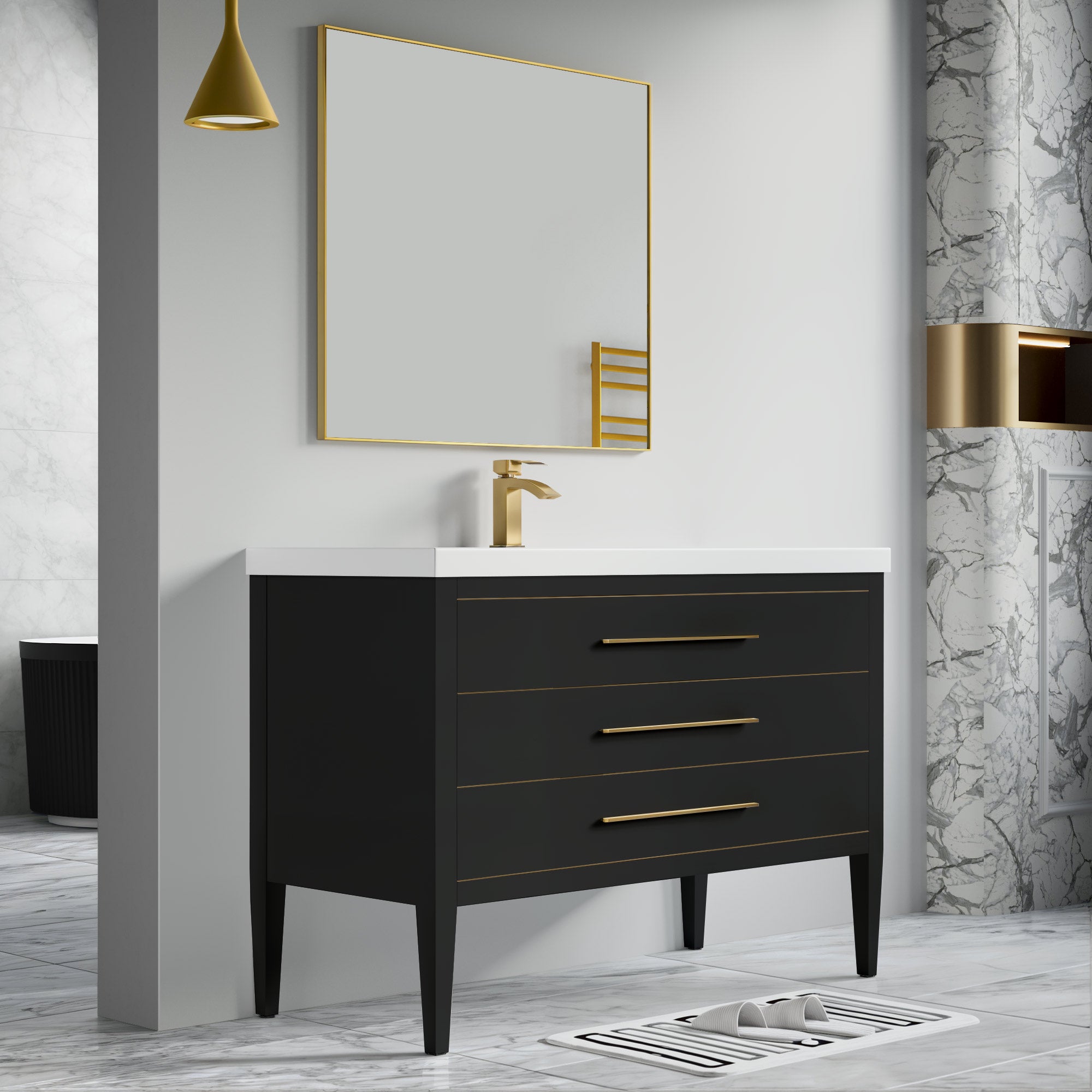031 Series - 48 Inch Vanity For Single Sink