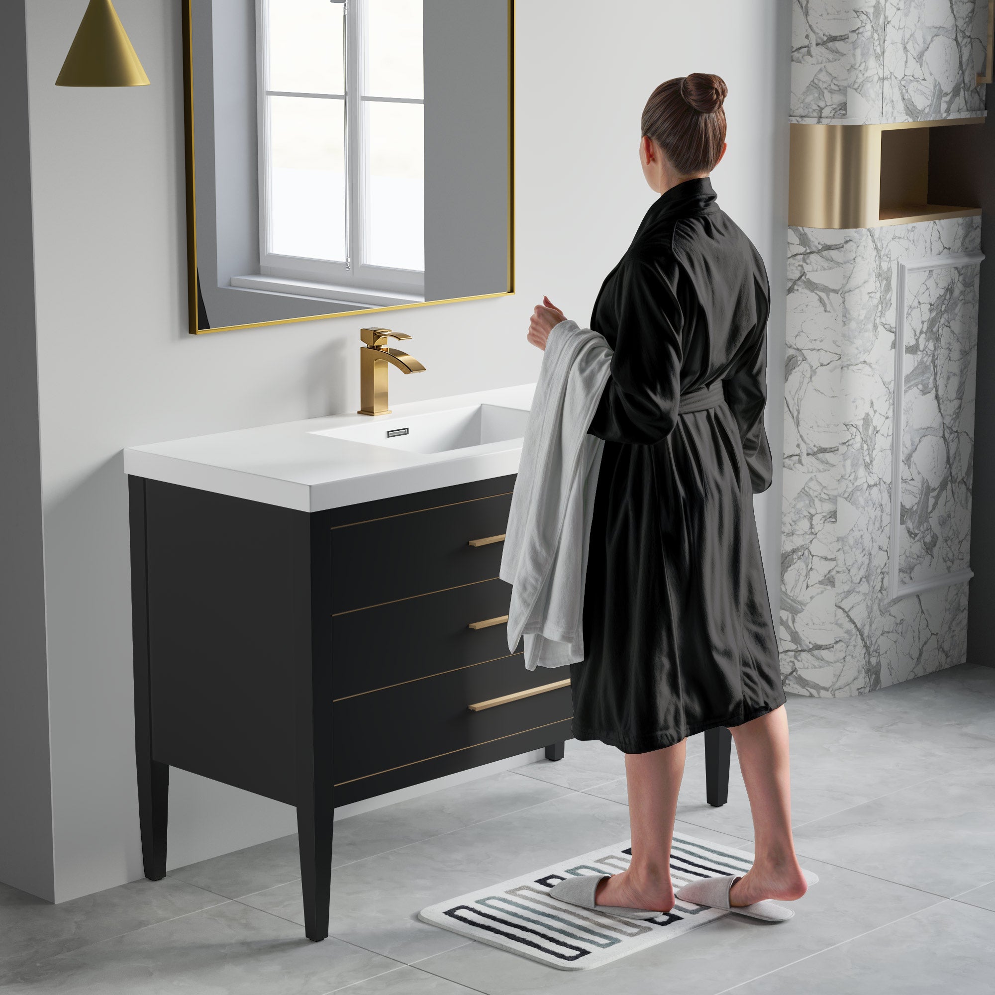 031 Series - 48 Inch Vanity For Single Sink