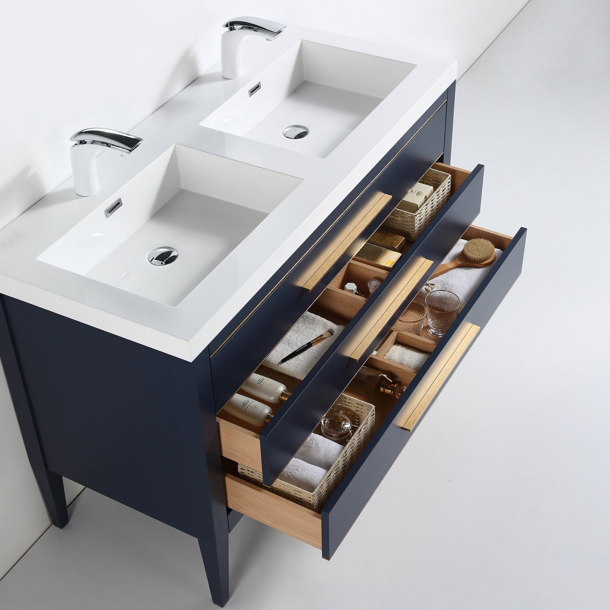 031 Series - 48 Inch Vanity For Double Sinks