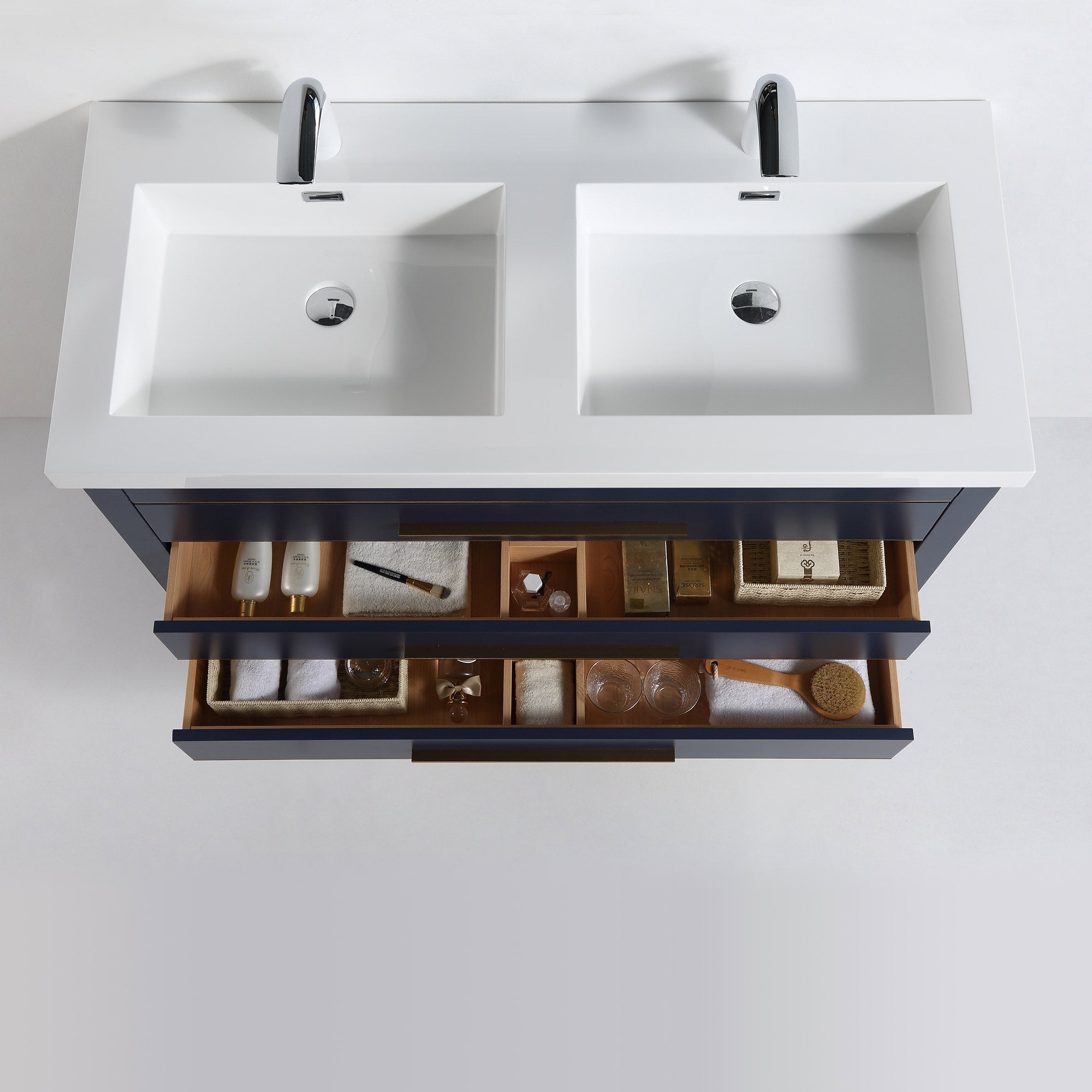 031 Series - 48 Inch Vanity For Double Sinks