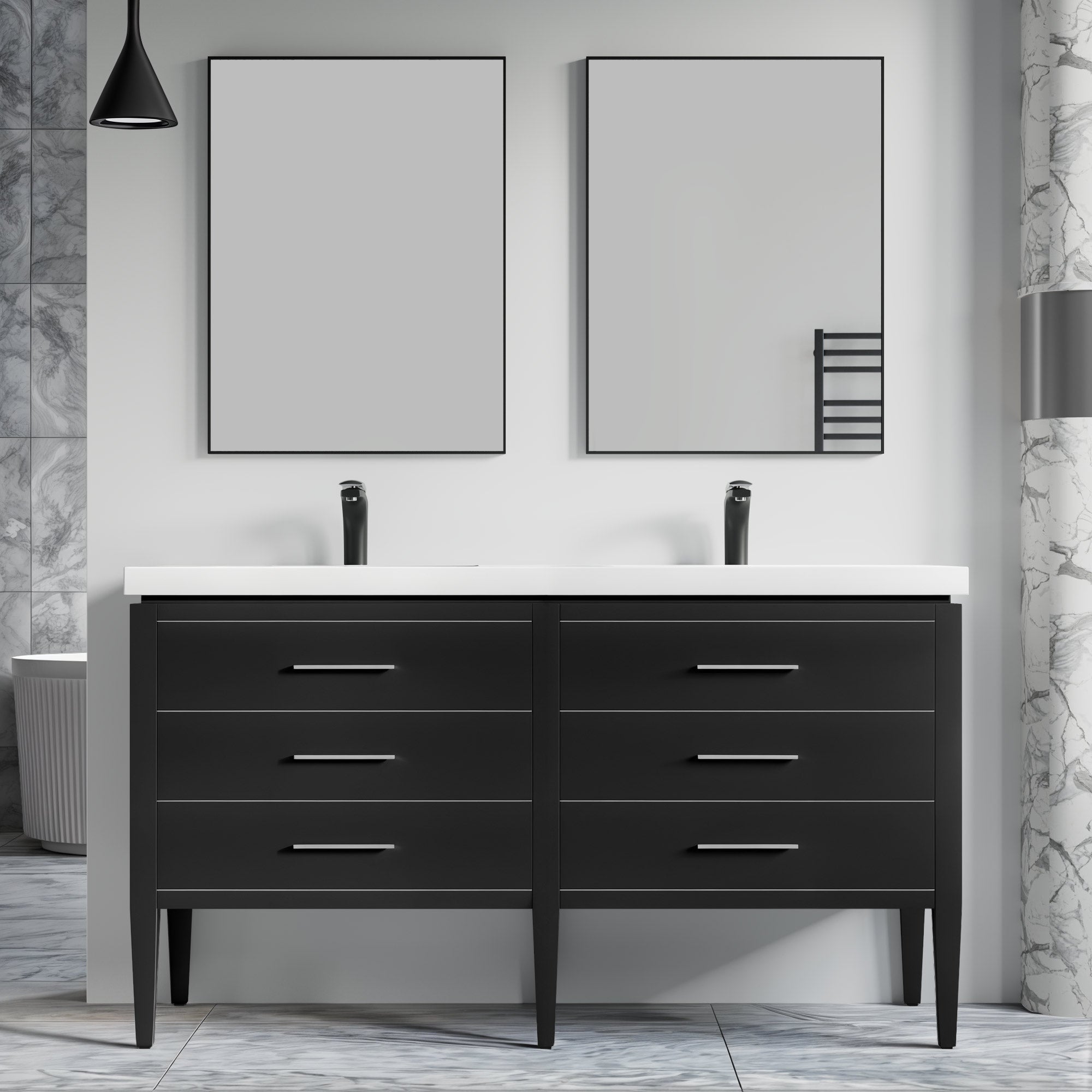 031 Series - 60 Inch Vanity