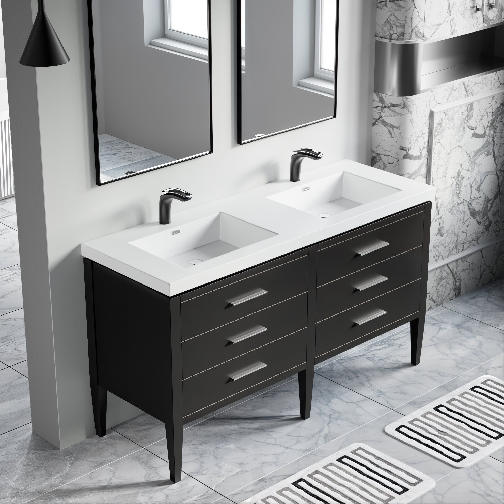 031 Series - 60 Inch Vanity