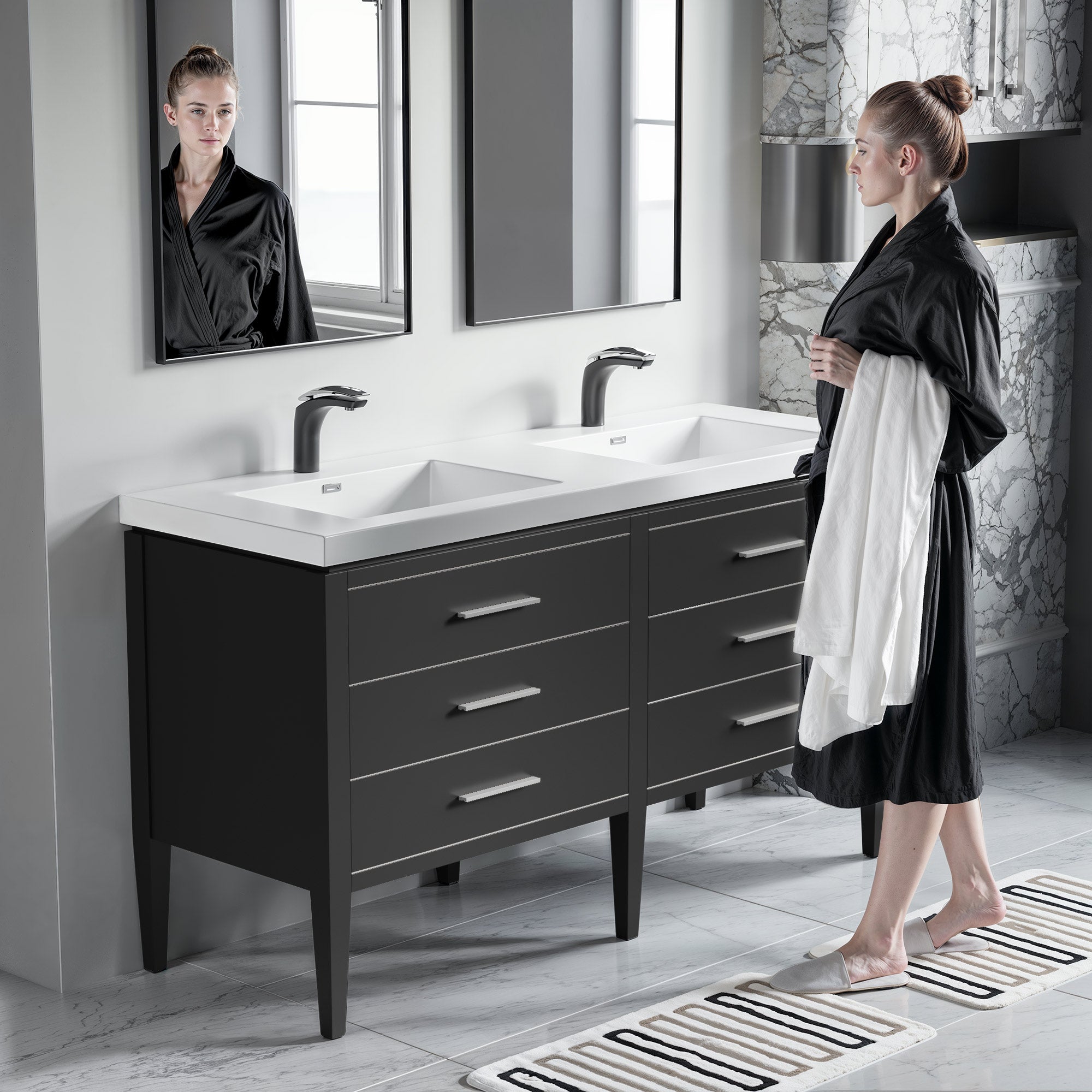 031 Series - 60 Inch Vanity