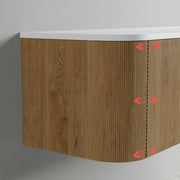 032 Series - 6 Inch Arc Side Cabinet