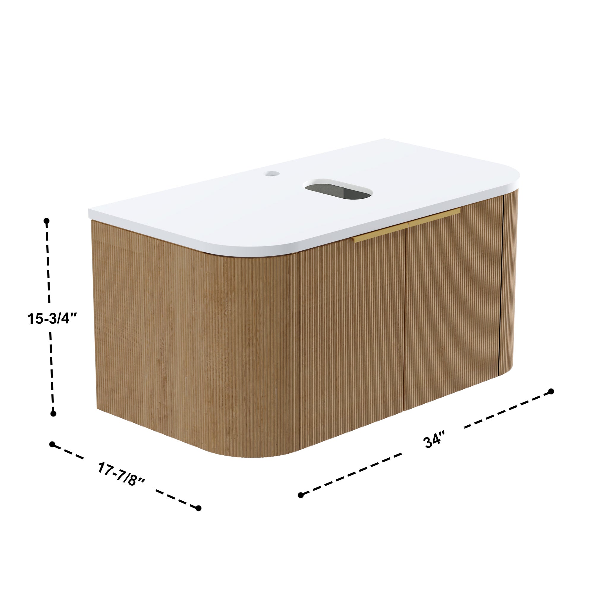 032 Series - 36 Inch Vanity - Cabinet Combination