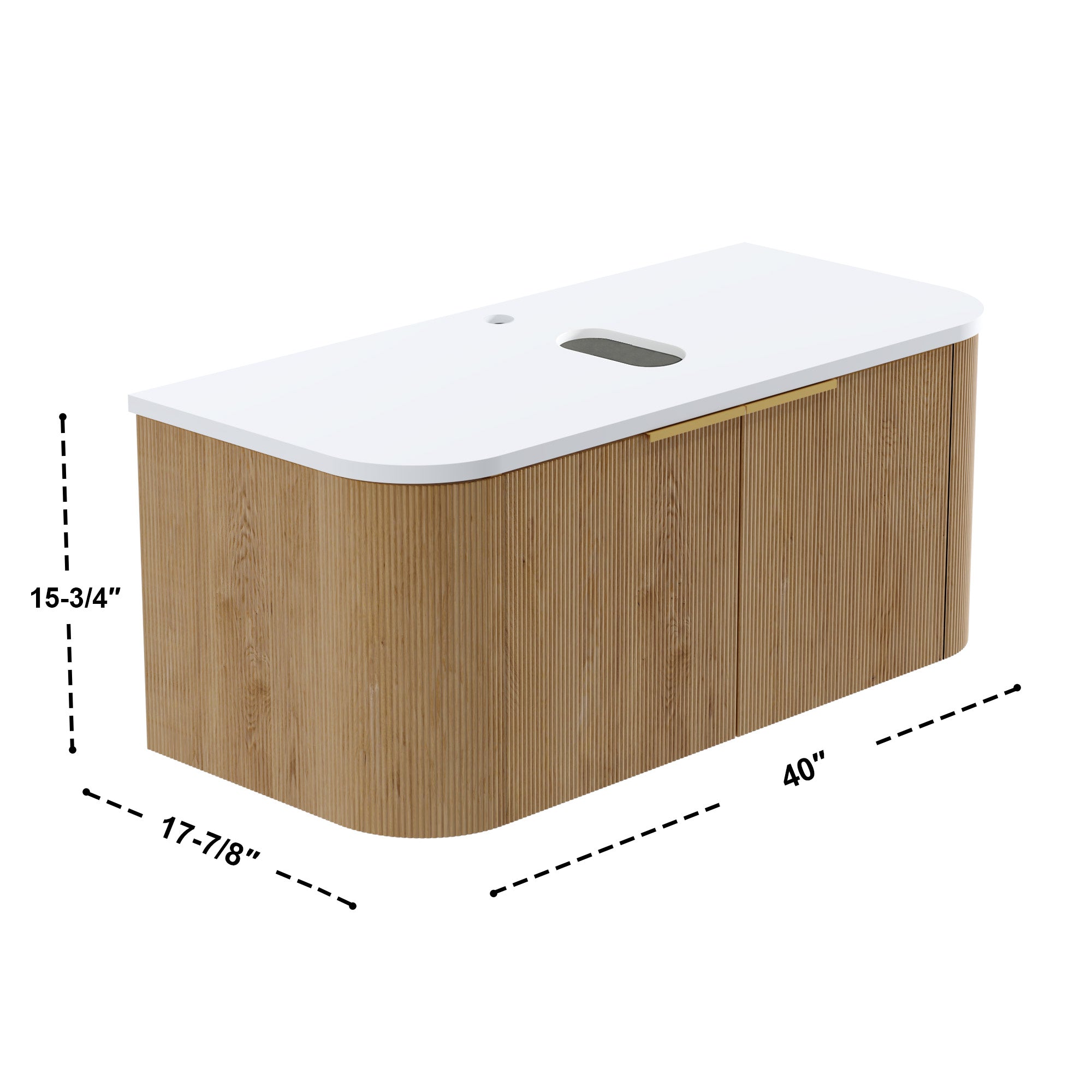 032 Series - 42 Inch Vanity - Cabinet Combination