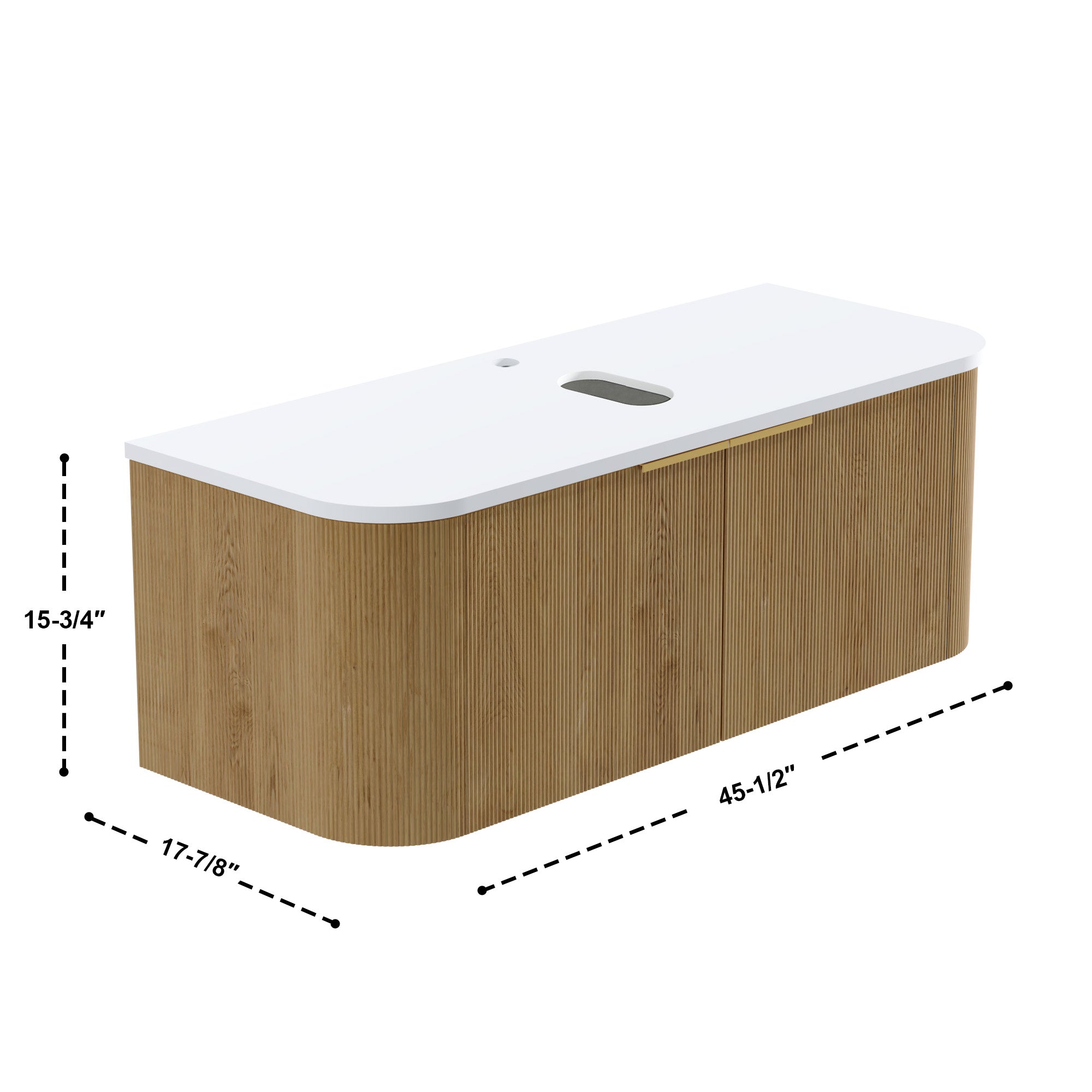 032 Series - 48 Inch Vanity - Cabinet Combination