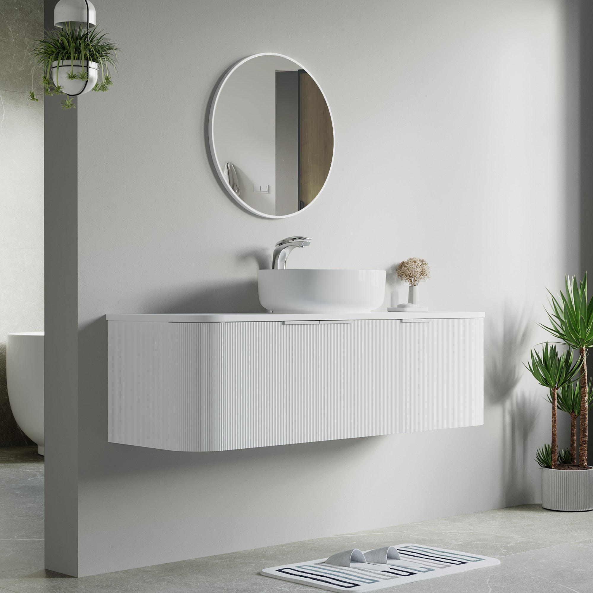 032 Series - 60 Inch Vanity - Cabinet Combination - Single Sink