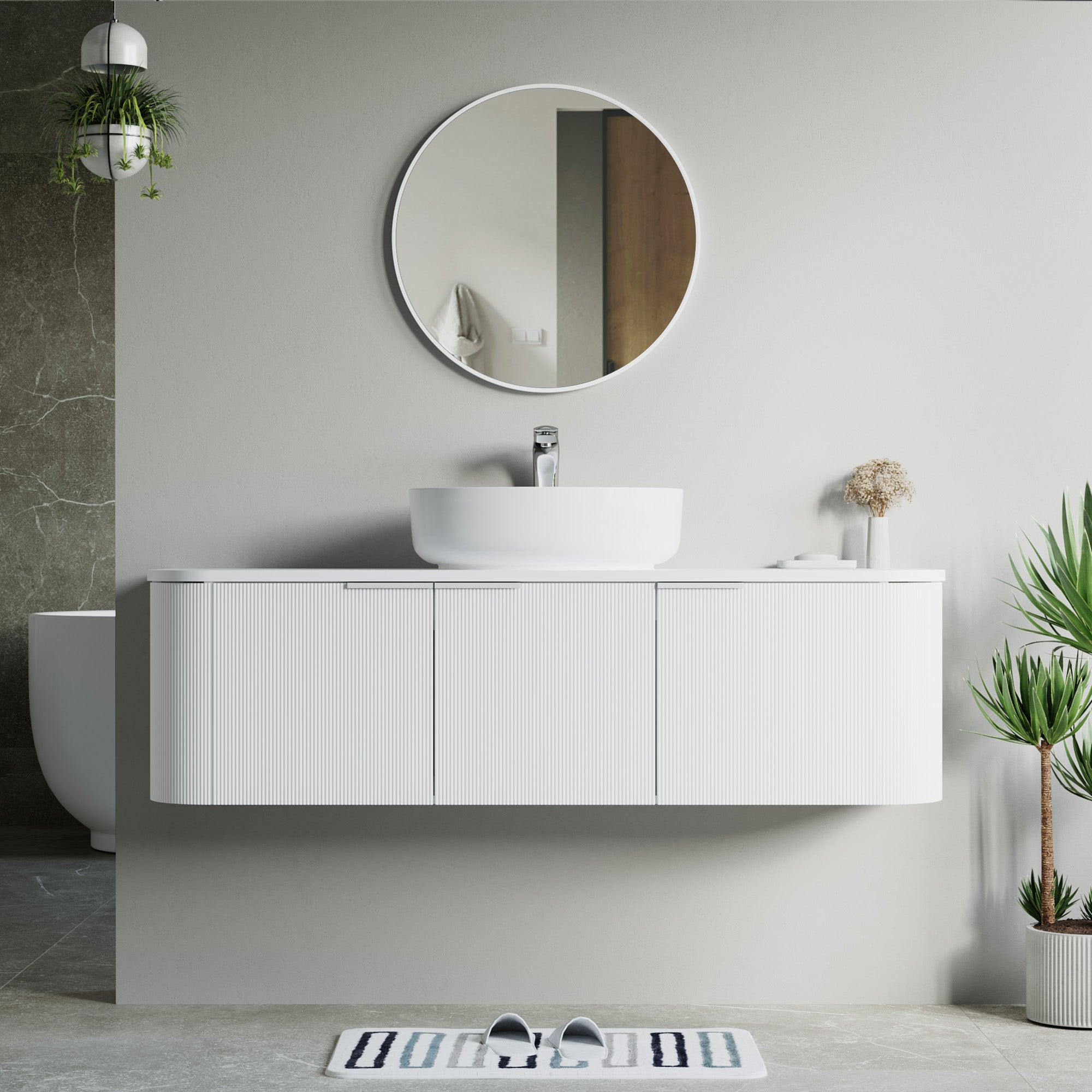 032 Series - 60 Inch Vanity - Cabinet Combination - Single Sink