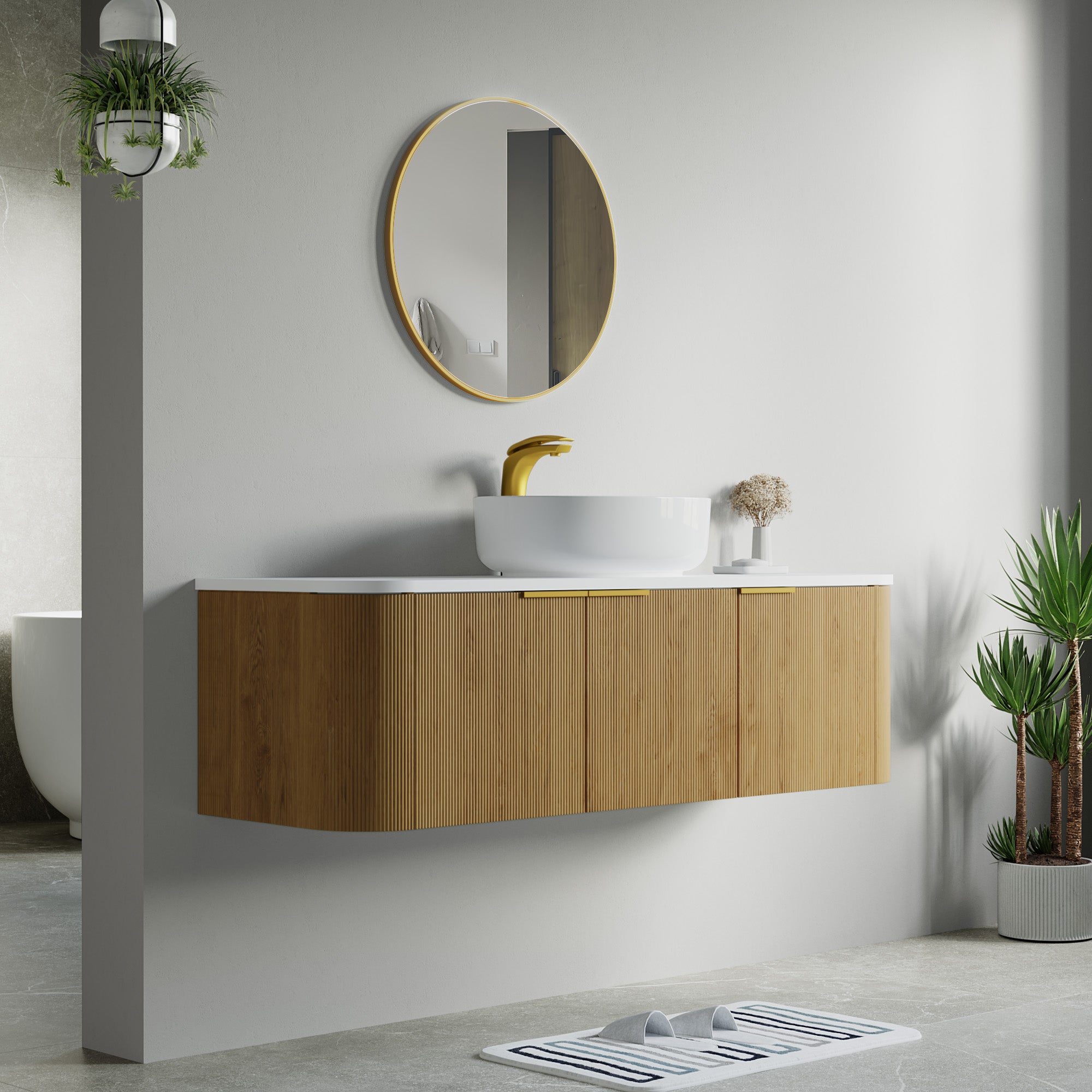 032 Series - 60 Inch Vanity - Cabinet Combination - Single Sink