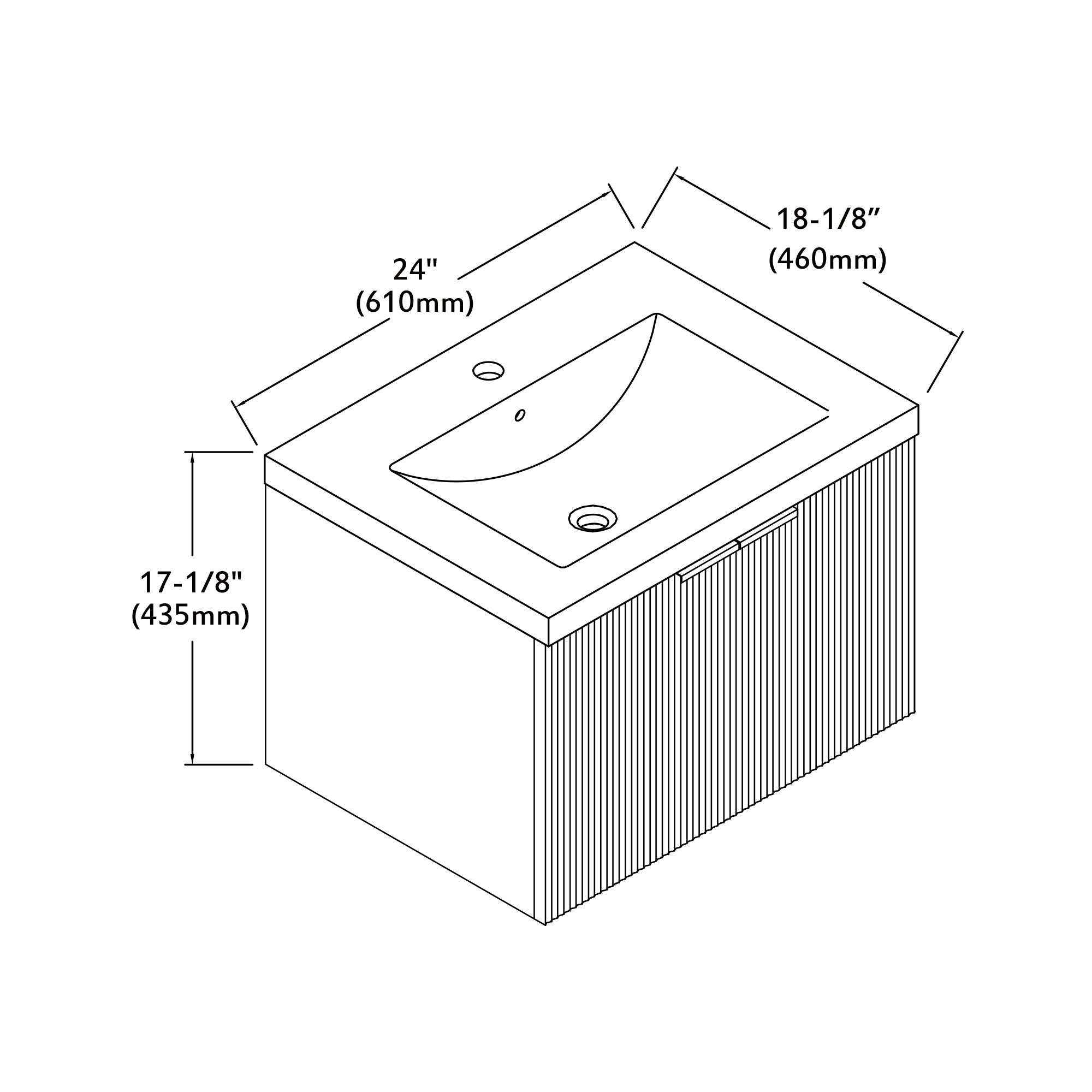 032 Series - 24 Inch Vanity