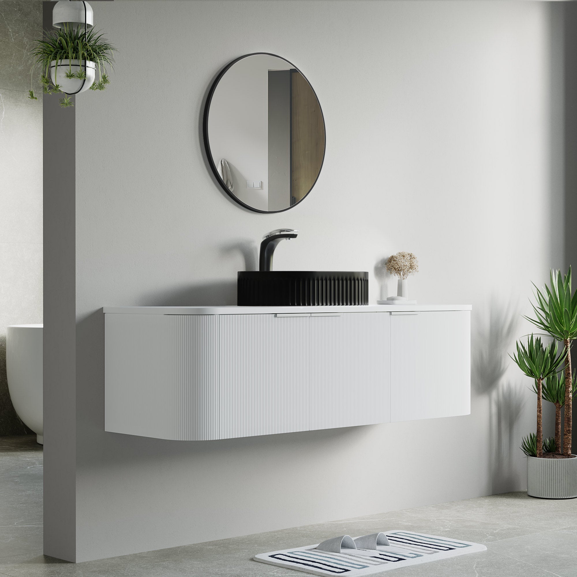 032 Series - 60 Inch Vanity - Cabinet Combination - Single Sink