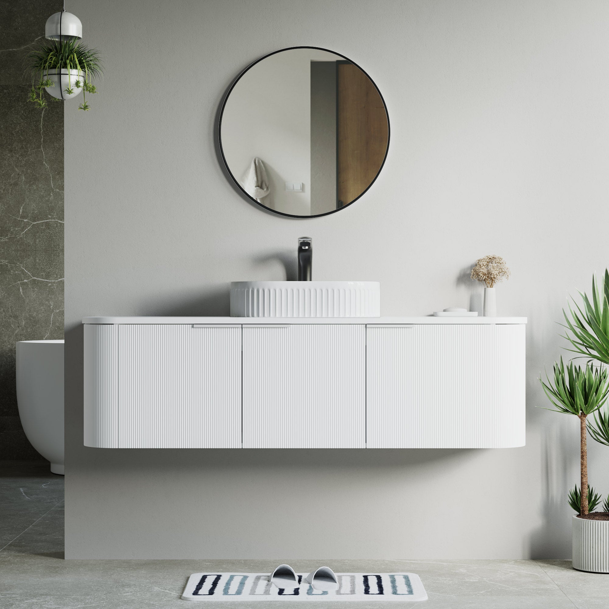 032 Series - 60 Inch Vanity - Cabinet Combination - Single Sink