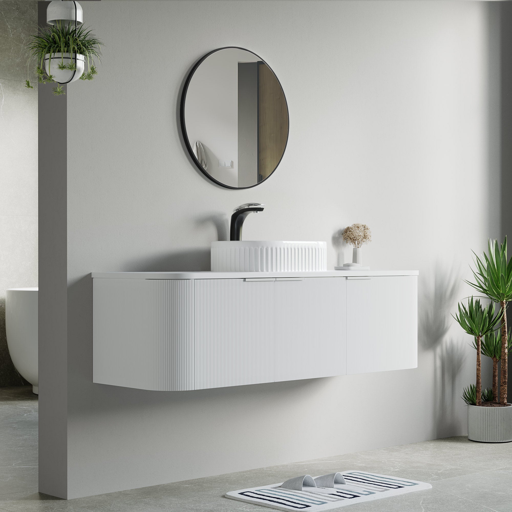 032 Series - 60 Inch Vanity - Cabinet Combination - Single Sink