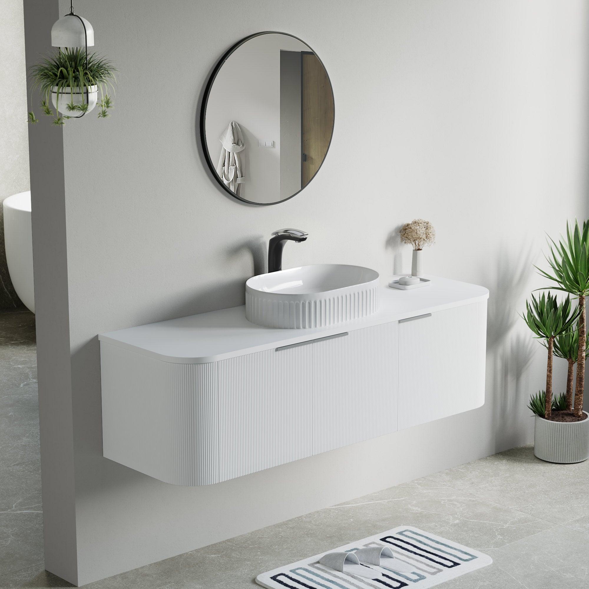032 Series - 60 Inch Vanity - Cabinet Combination - Single Sink