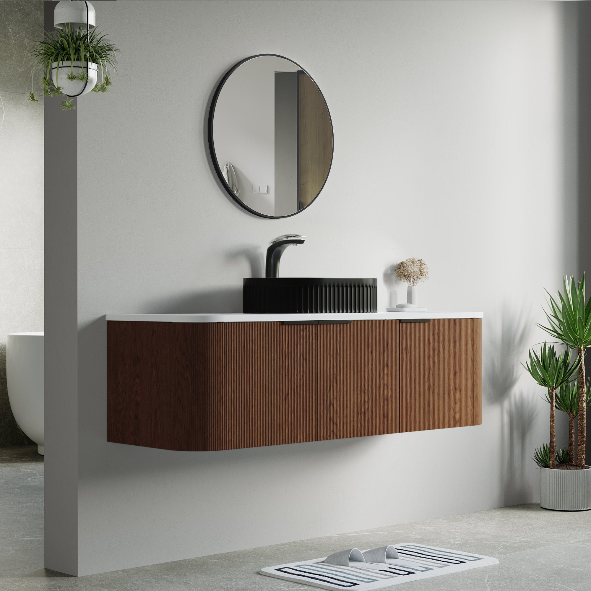 032 Series - 60 Inch Vanity - Cabinet Combination - Single Sink