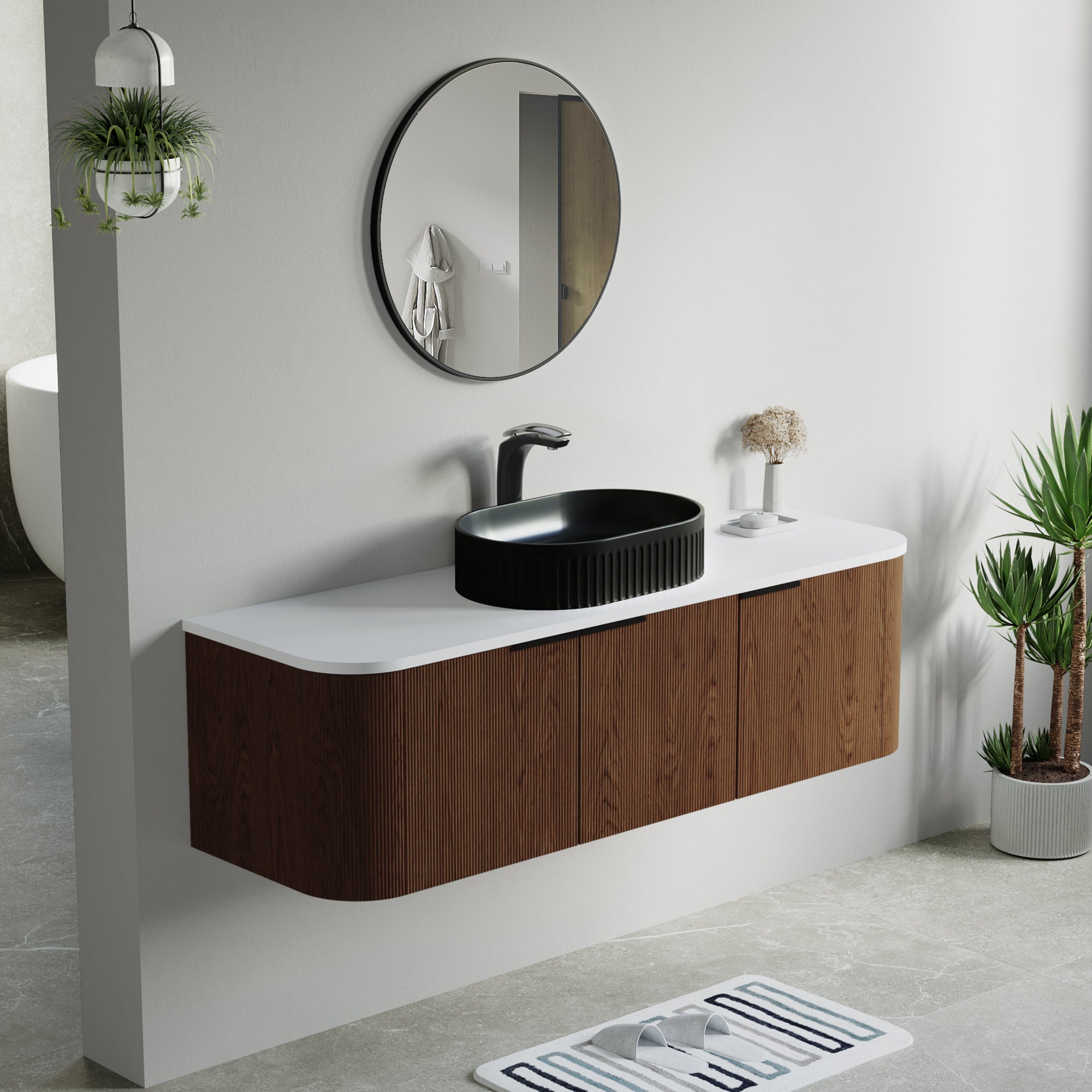 032 Series - 60 Inch Vanity - Cabinet Combination - Single Sink