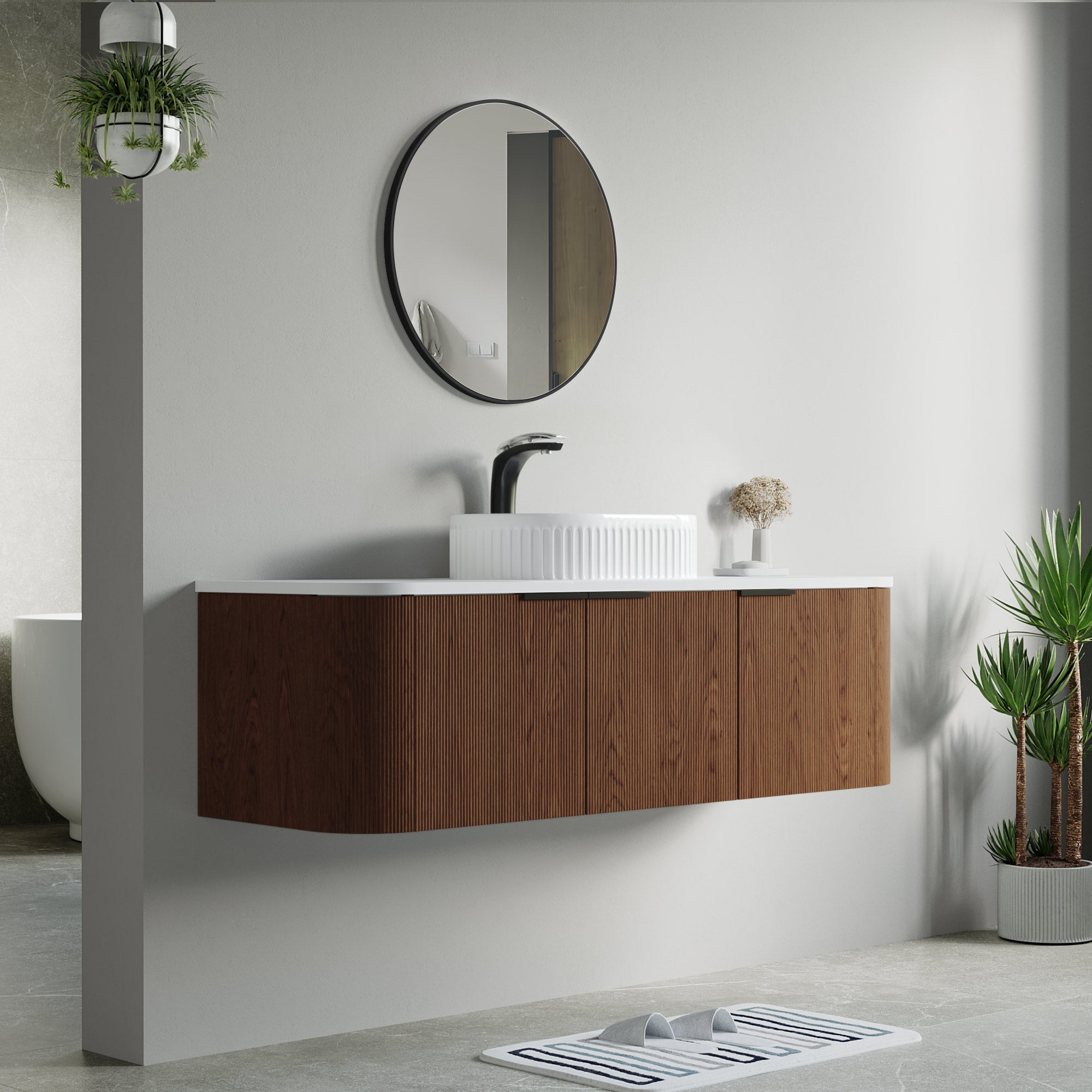 032 Series - 60 Inch Vanity - Cabinet Combination - Single Sink