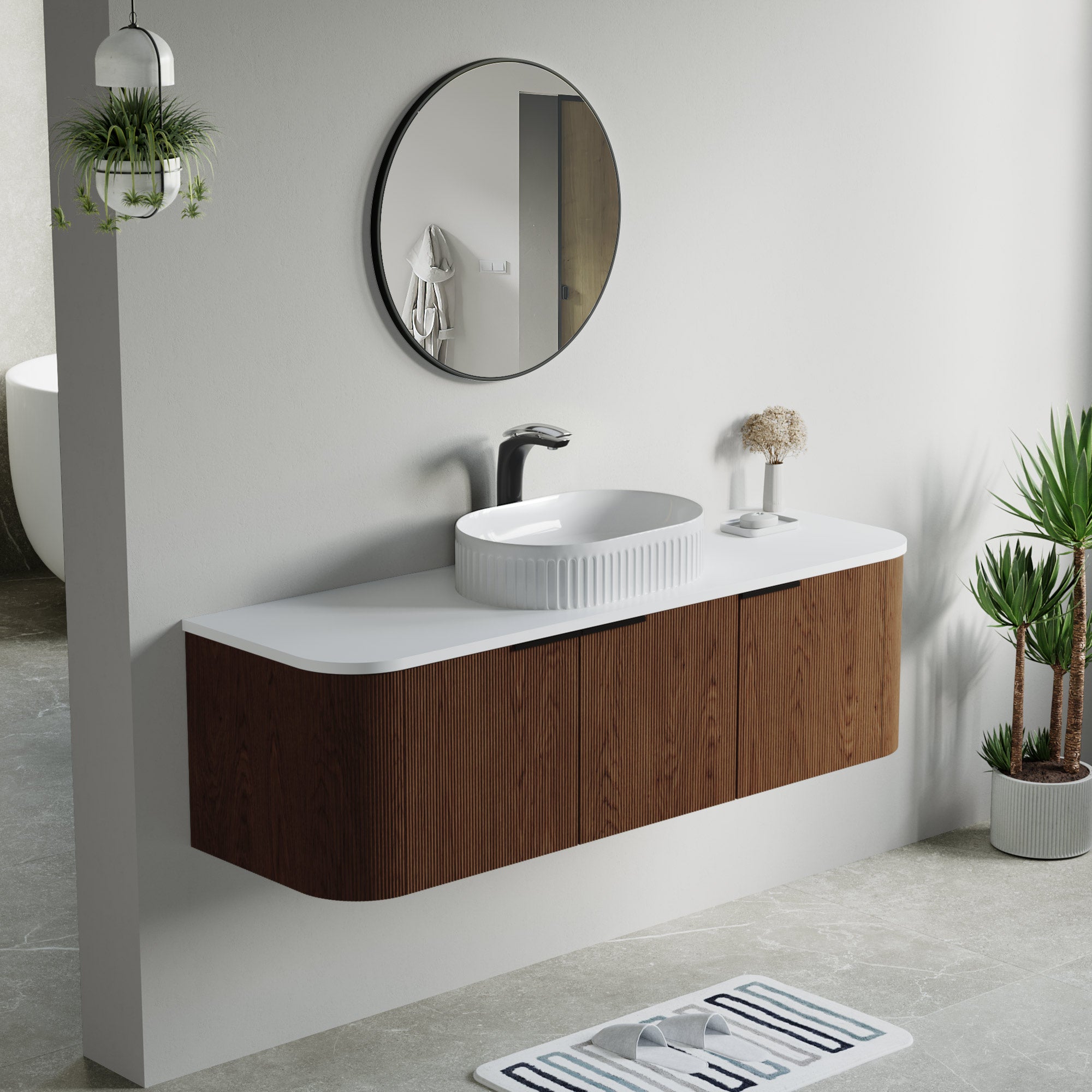 032 Series - 60 Inch Vanity - Cabinet Combination - Single Sink