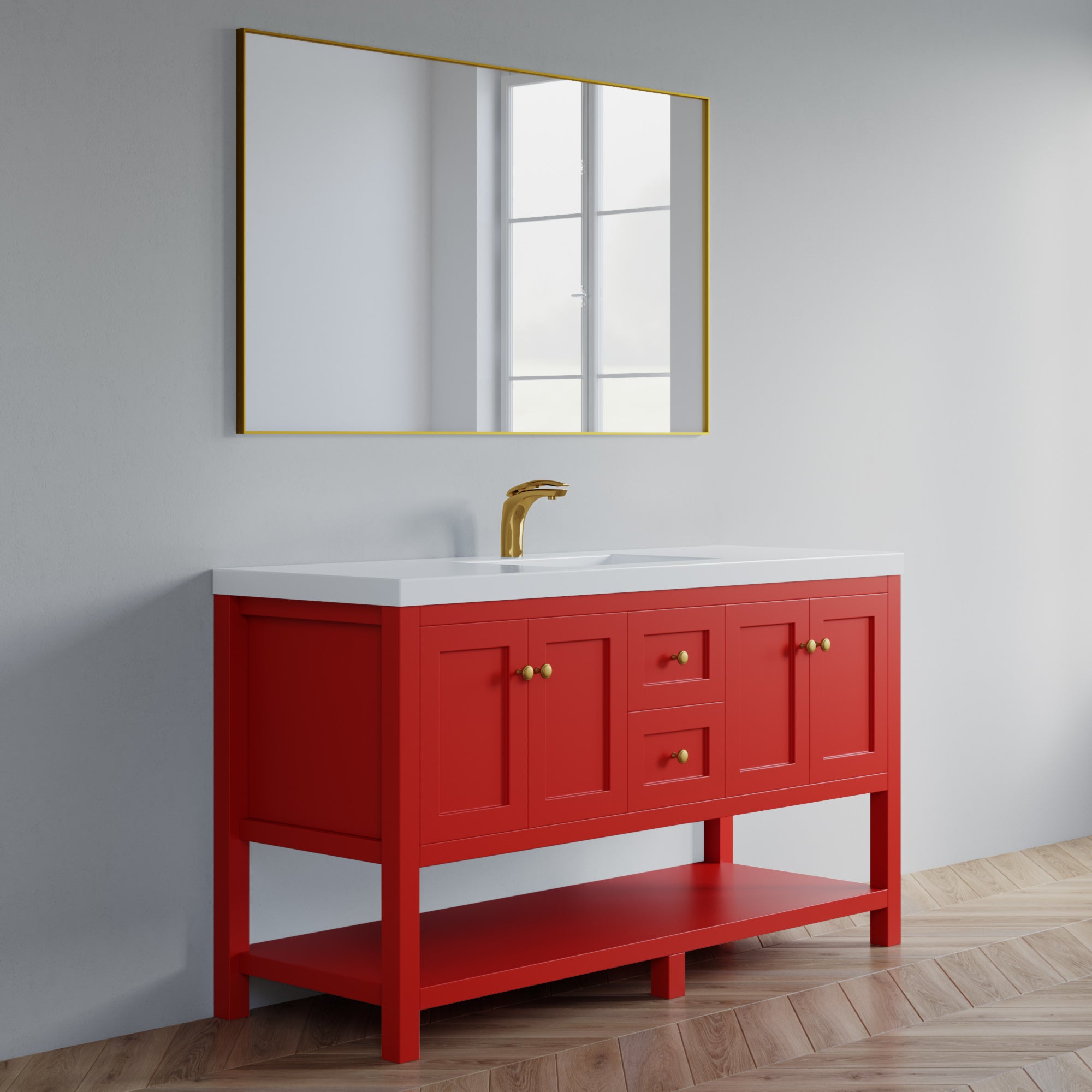 035 Series - 60 Inch Vanity