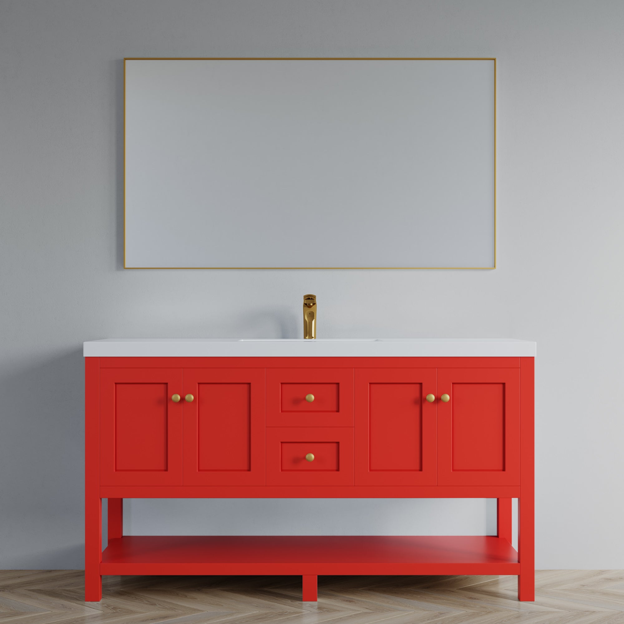 035 Series - 60 Inch Vanity